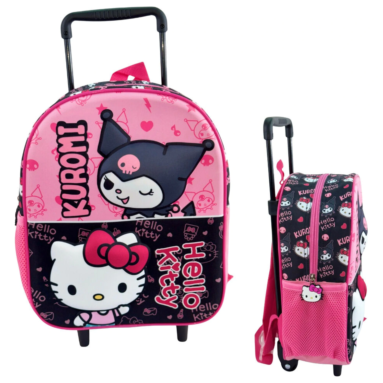 Hello Kitty & Kuromi Trolley 32cm Produktfoto