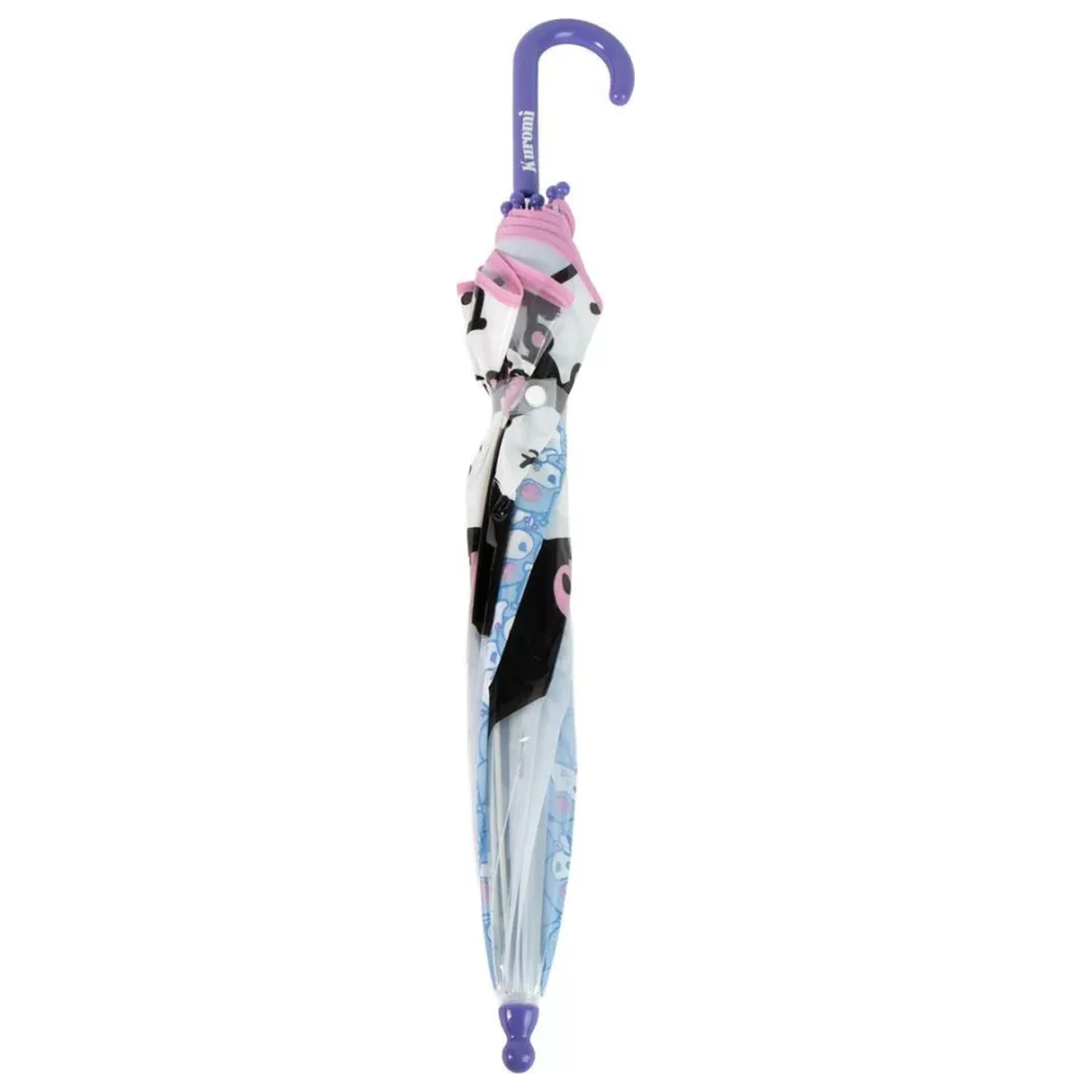 Hello Kitty Kuromi Kinder klar Regenschirm Produktfoto