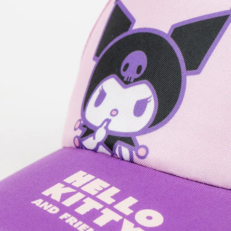 Hello Kitty Kuromi Kinder Baseballkappe Produktfoto