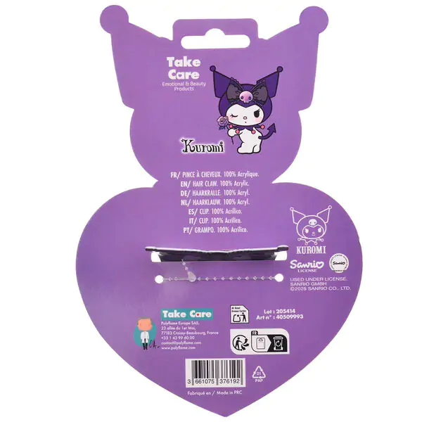 Hello Kitty Kuromi Premium Haarspange Produktfoto
