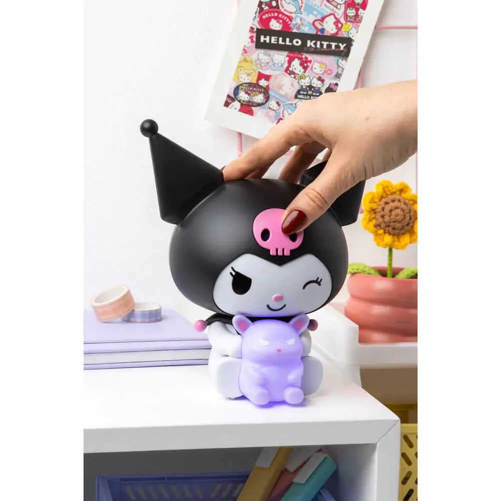 Hello Kitty Kuromi Lampe 16cm Produktfoto