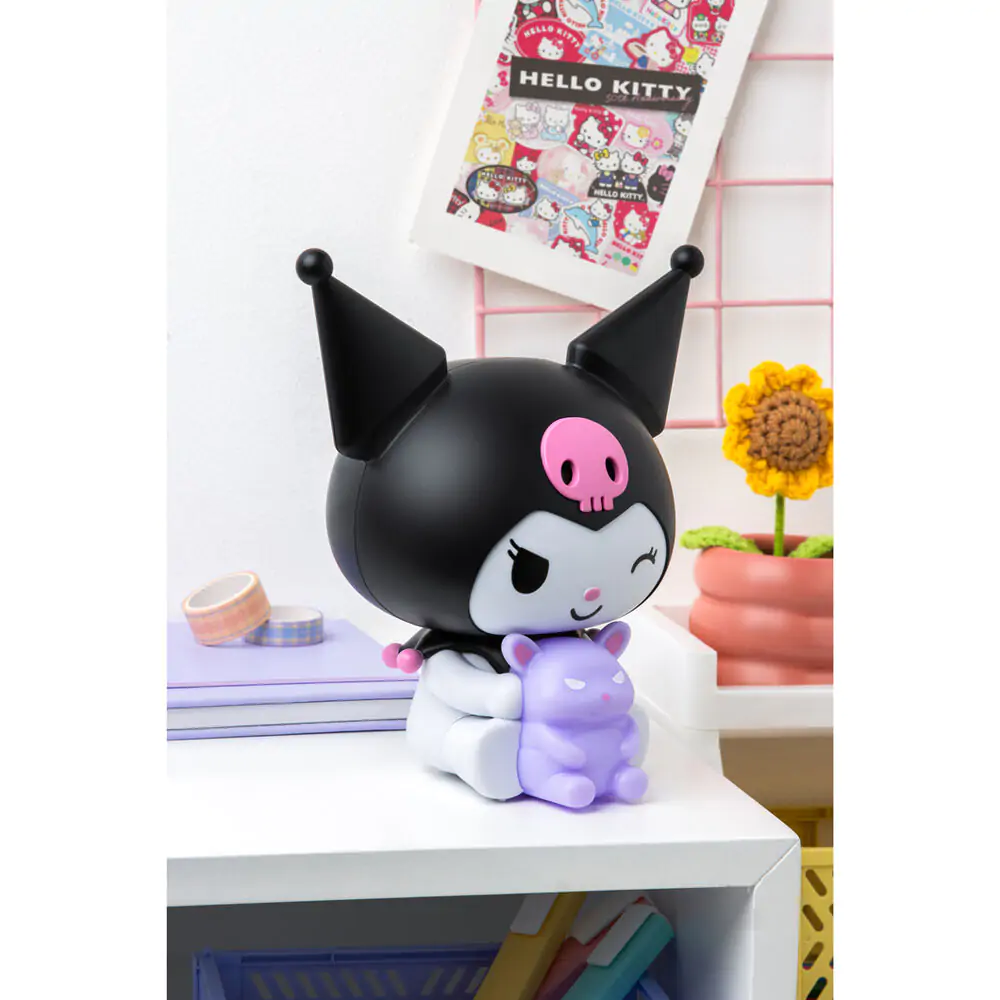 Hello Kitty Kuromi Lampe 16cm Produktfoto