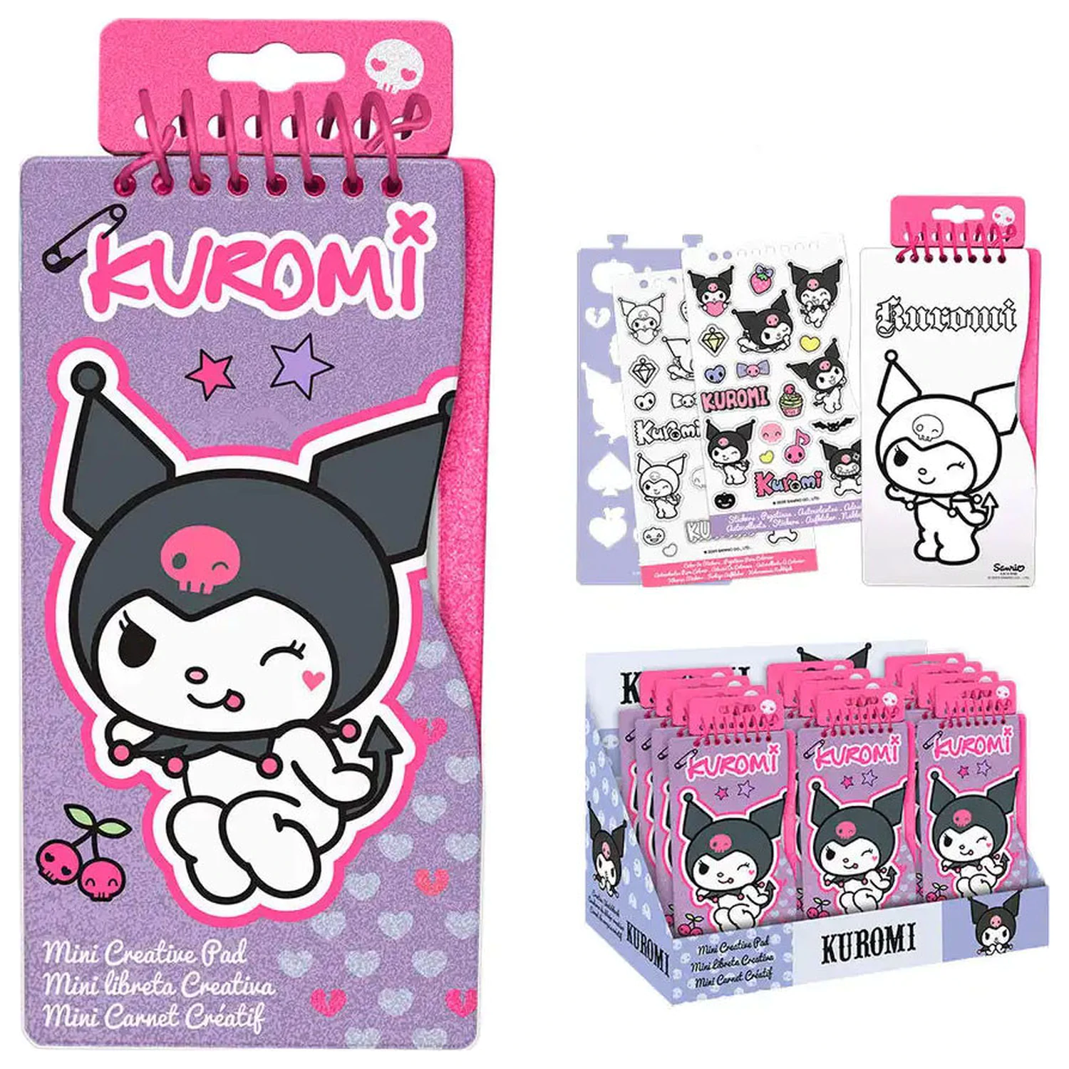 Hello Kitty Kuromi Mini Kreativset Produktfoto