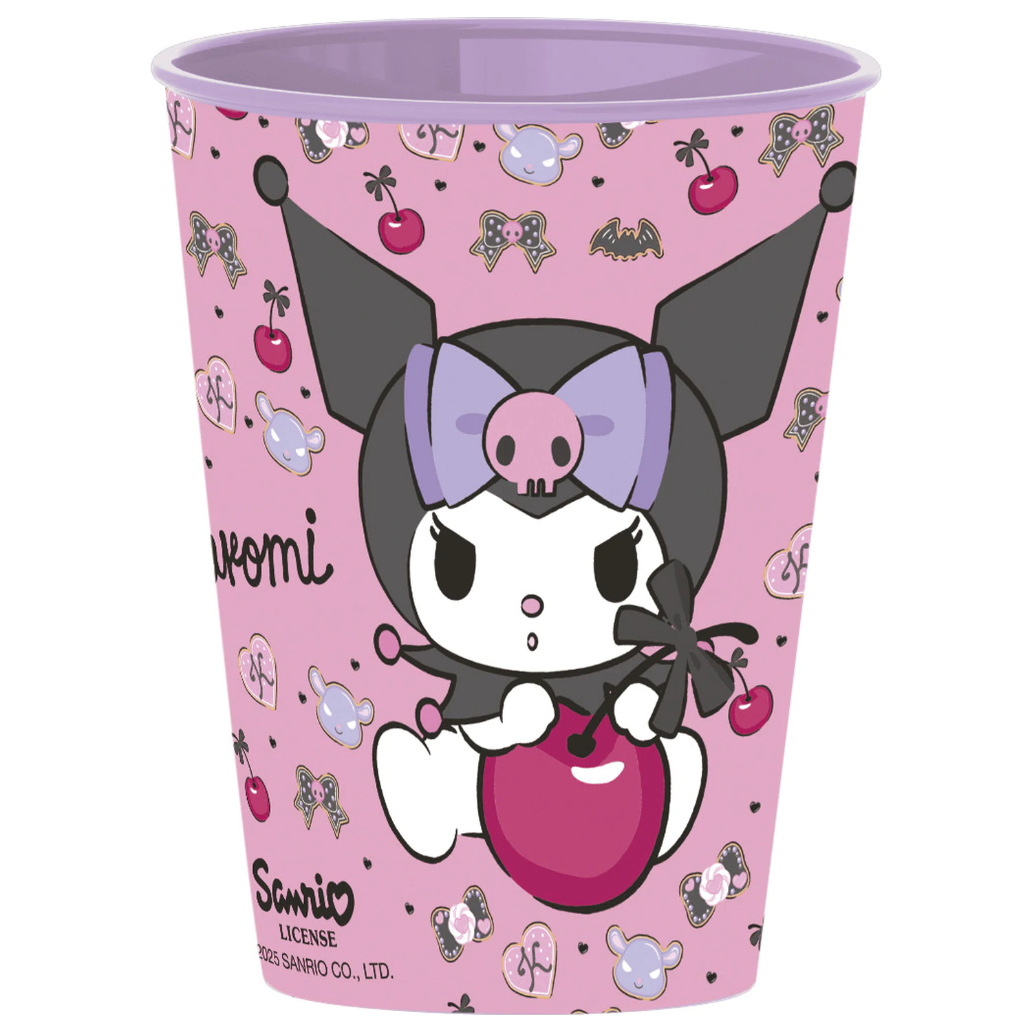 Hello Kitty Kuromi Plastikbecher 260 ml Produktfoto