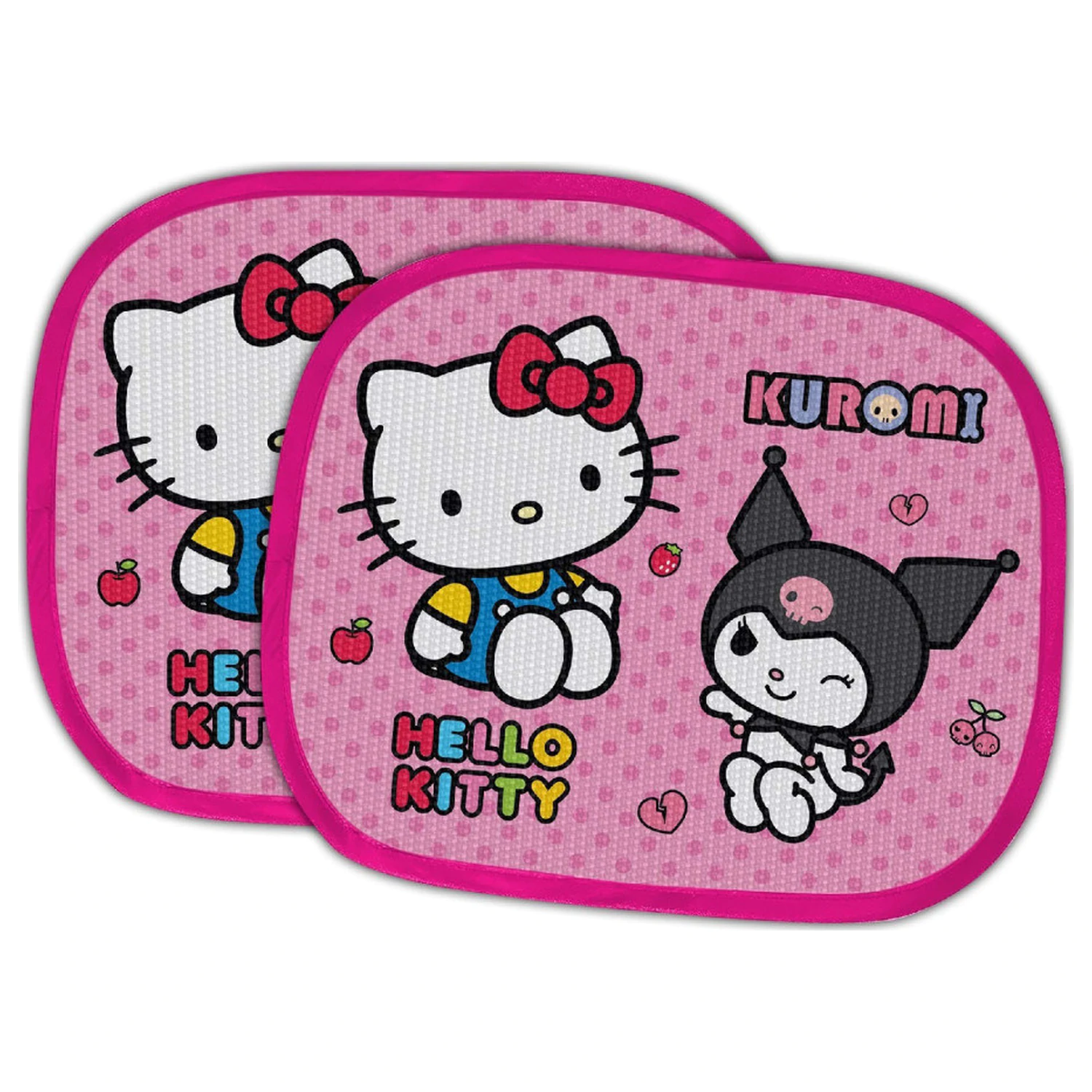 Hello Kitty Kuromi Auto Sonnenblenden 2er-Pack Produktfoto