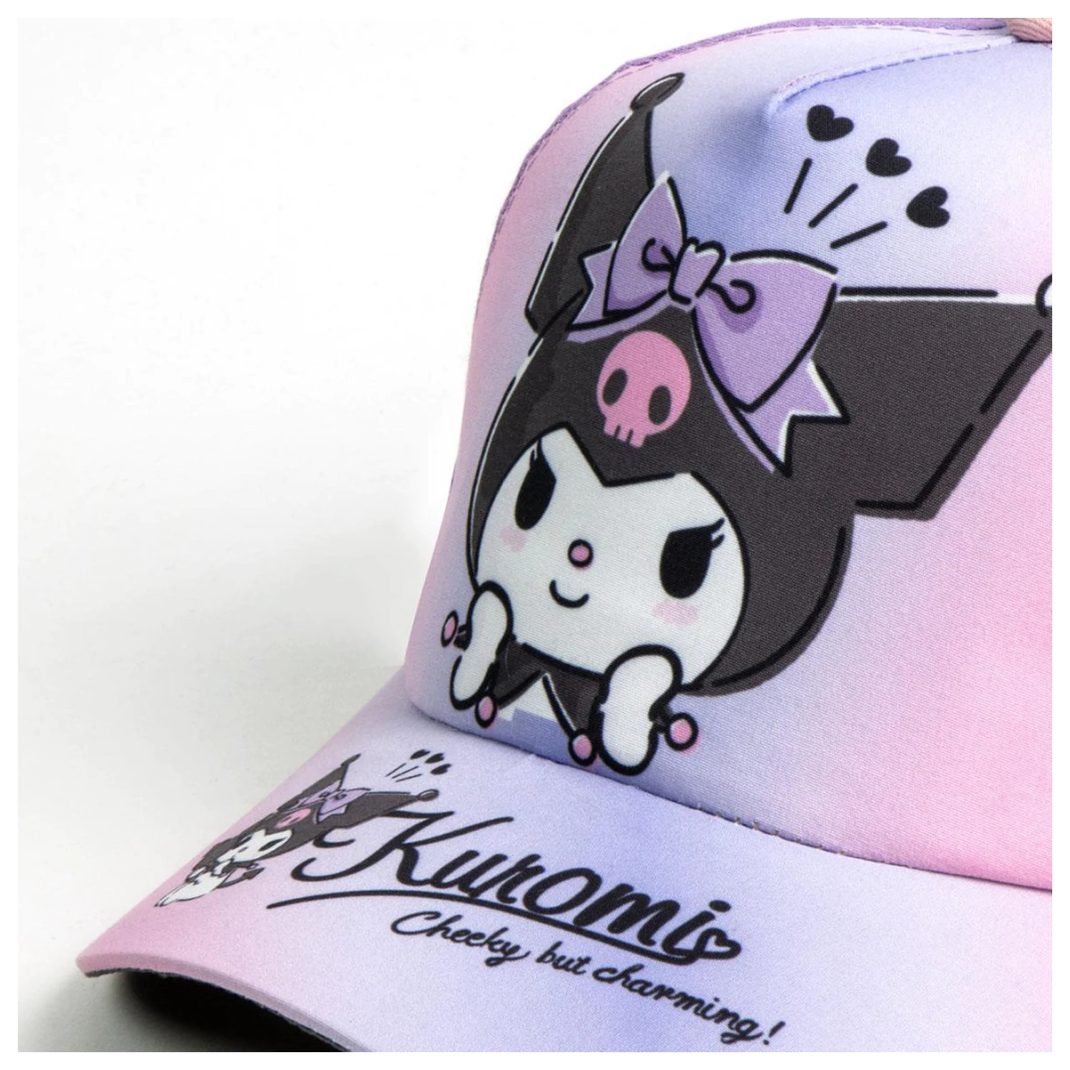 Hello Kitty und Kuromi Sonnenbrille und Baseballcap-Set Produktfoto