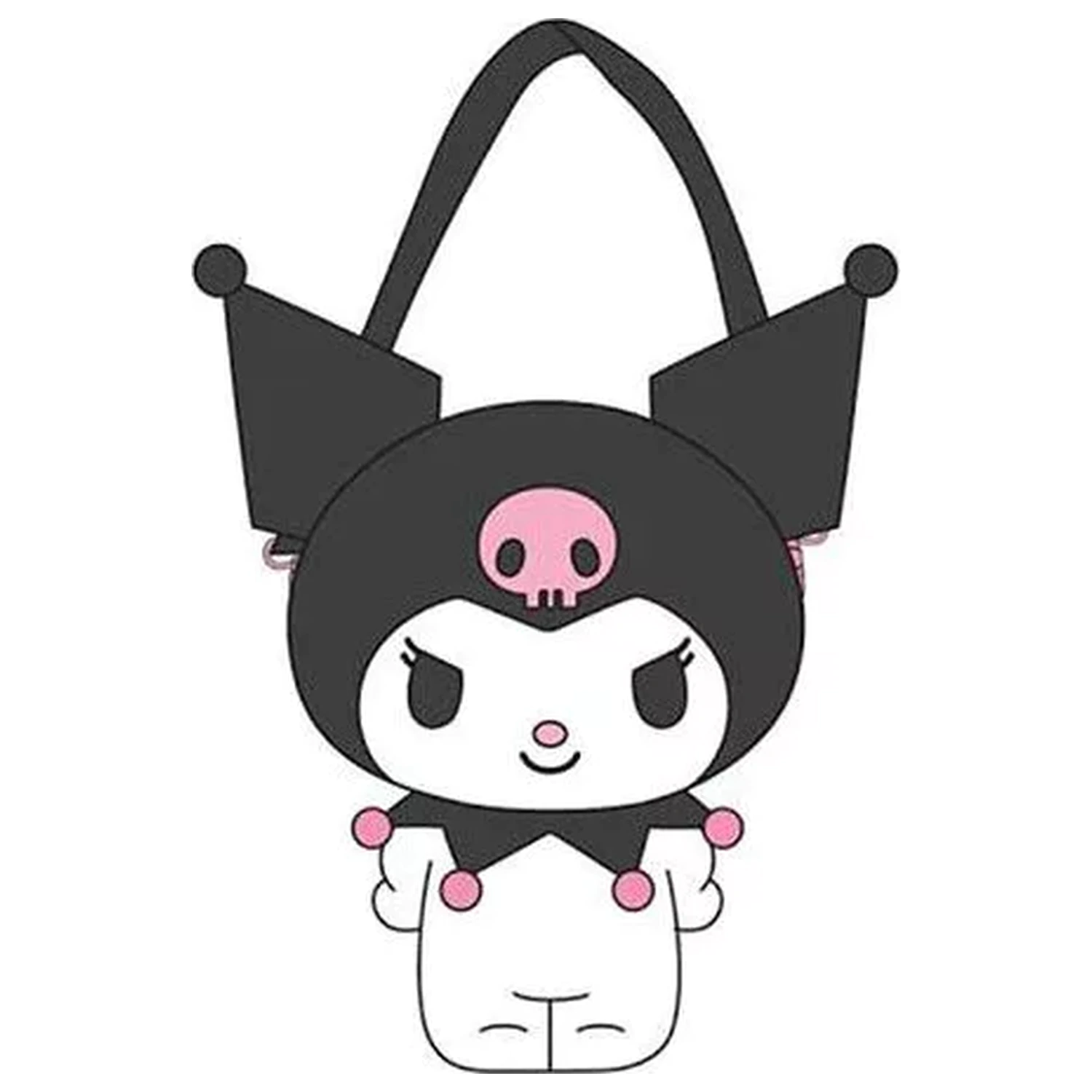 Hello Kitty Kuromi Umhängetasche Crossbody Tasche 30 cm Produktfoto