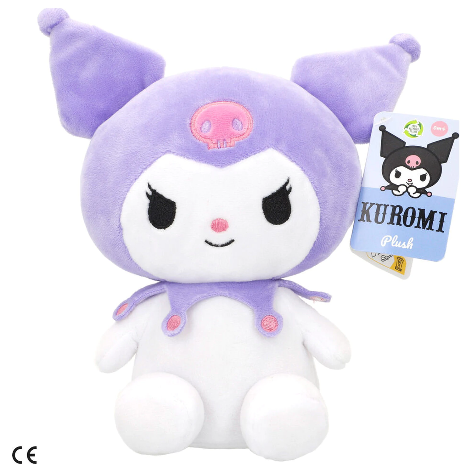 Hello Kitty Kuromi Plüschtier 19,5 cm Produktfoto