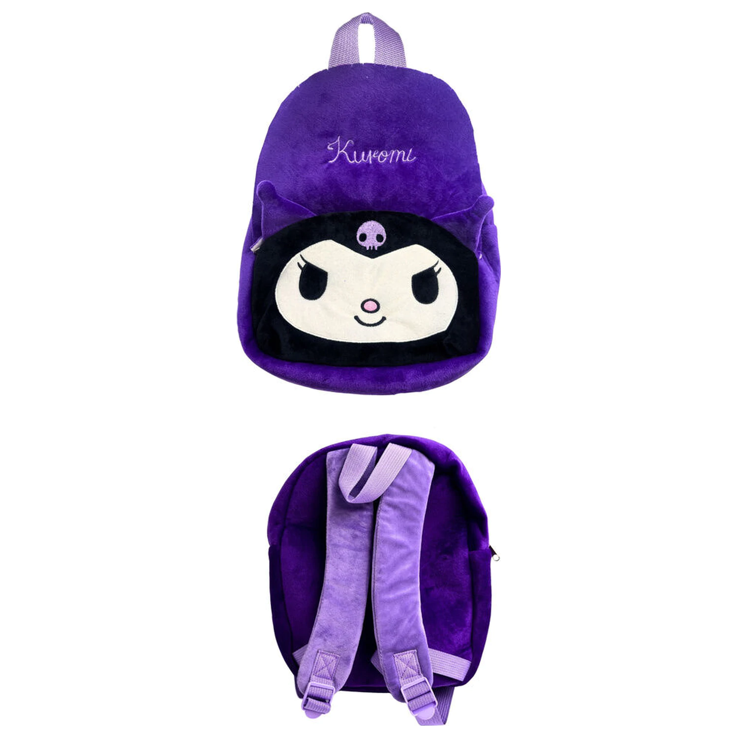 Hello Kitty Kuromi Plüsch Rucksack 30cm Produktfoto