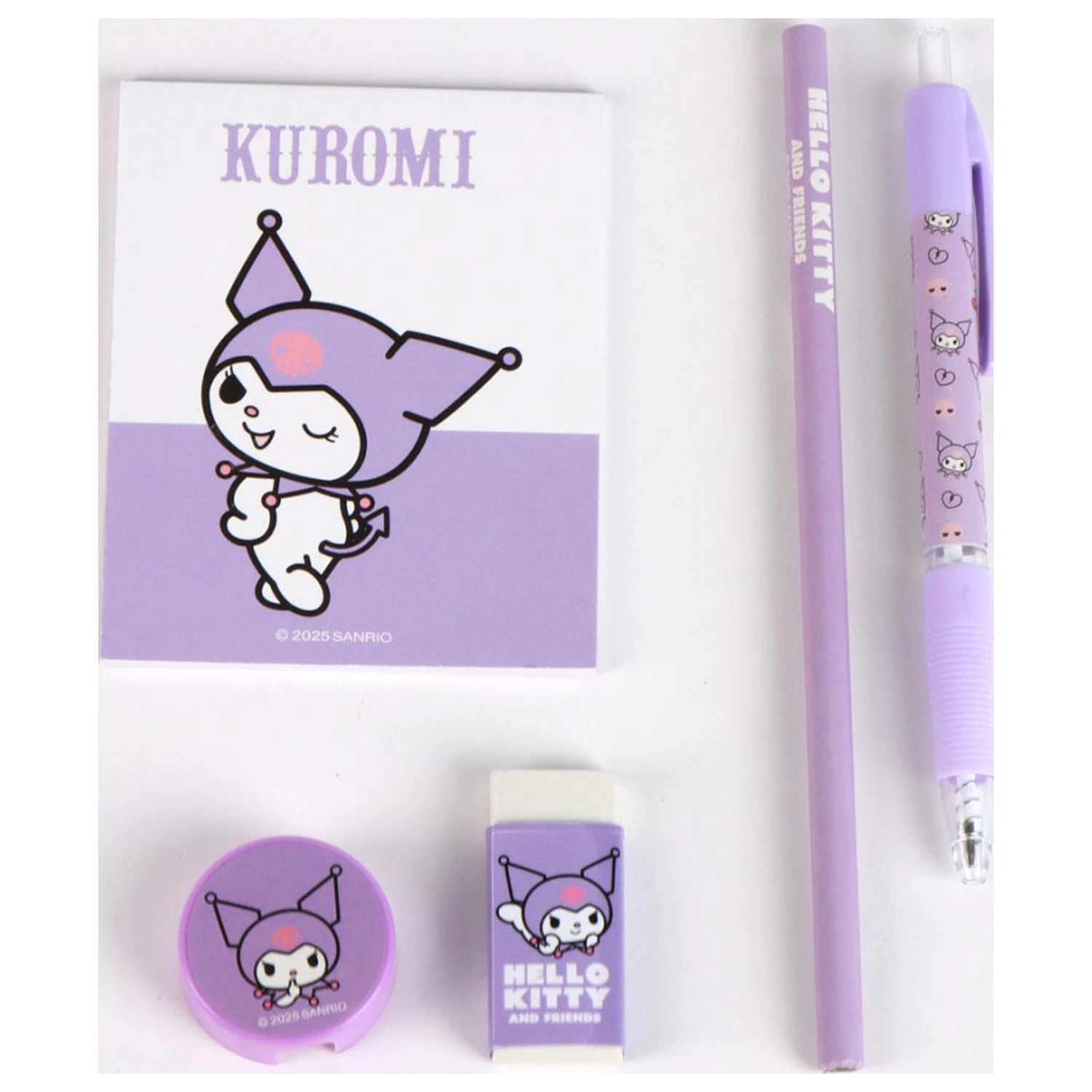 Hello Kitty Kuromi Plüsch Stuffed Federmäppchen Produktfoto