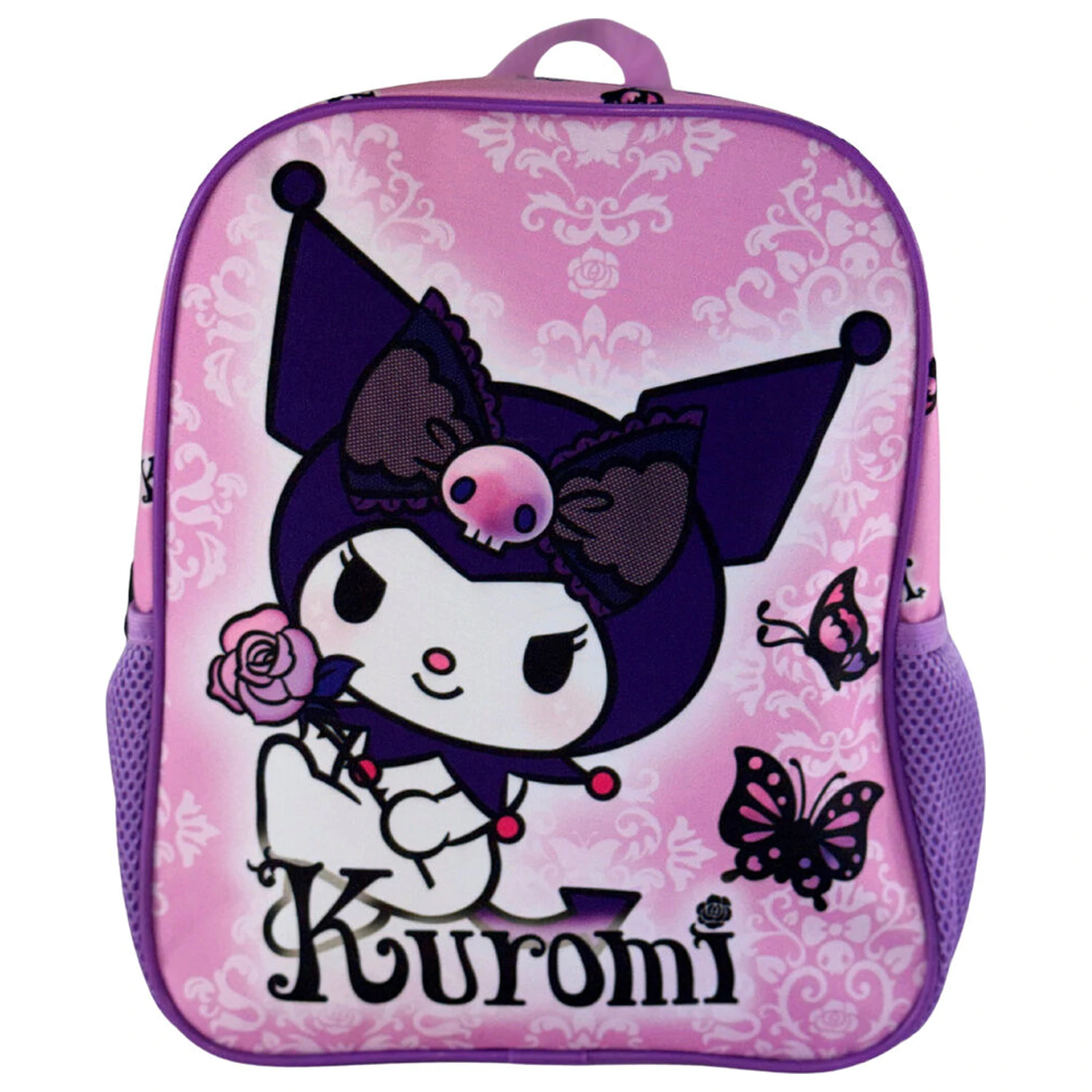 Hello Kitty Kuromi lila Rucksack 30 cm Produktfoto