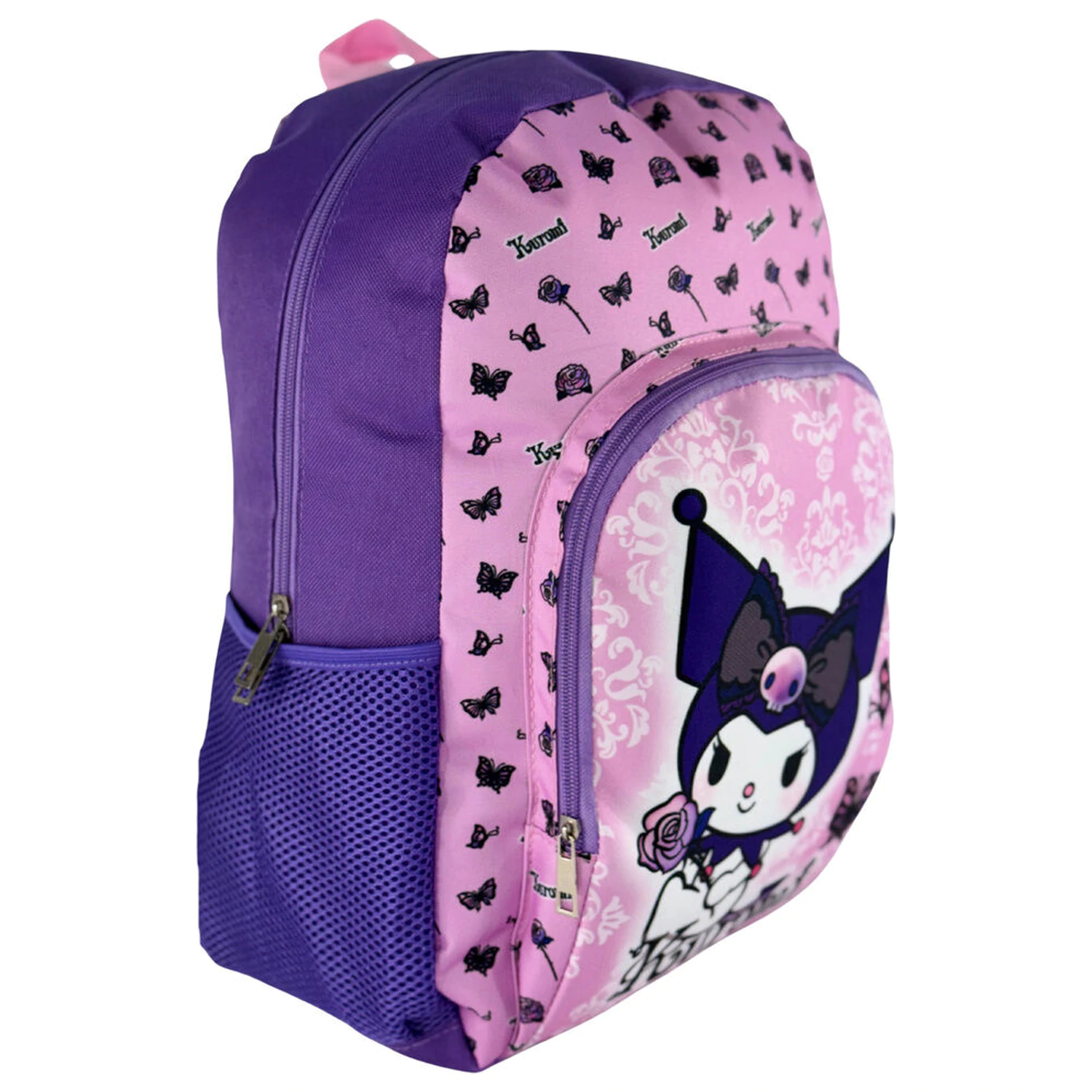 Hello Kitty Kuromi violetter Rucksack 40cm Produktfoto