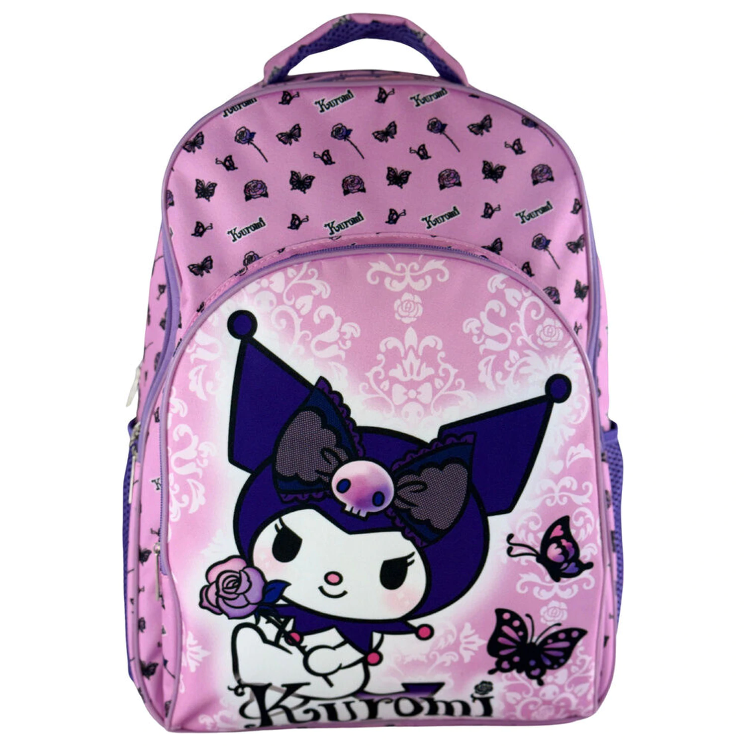 Hello Kitty Kuromi Violetter Rucksack 42cm Produktfoto