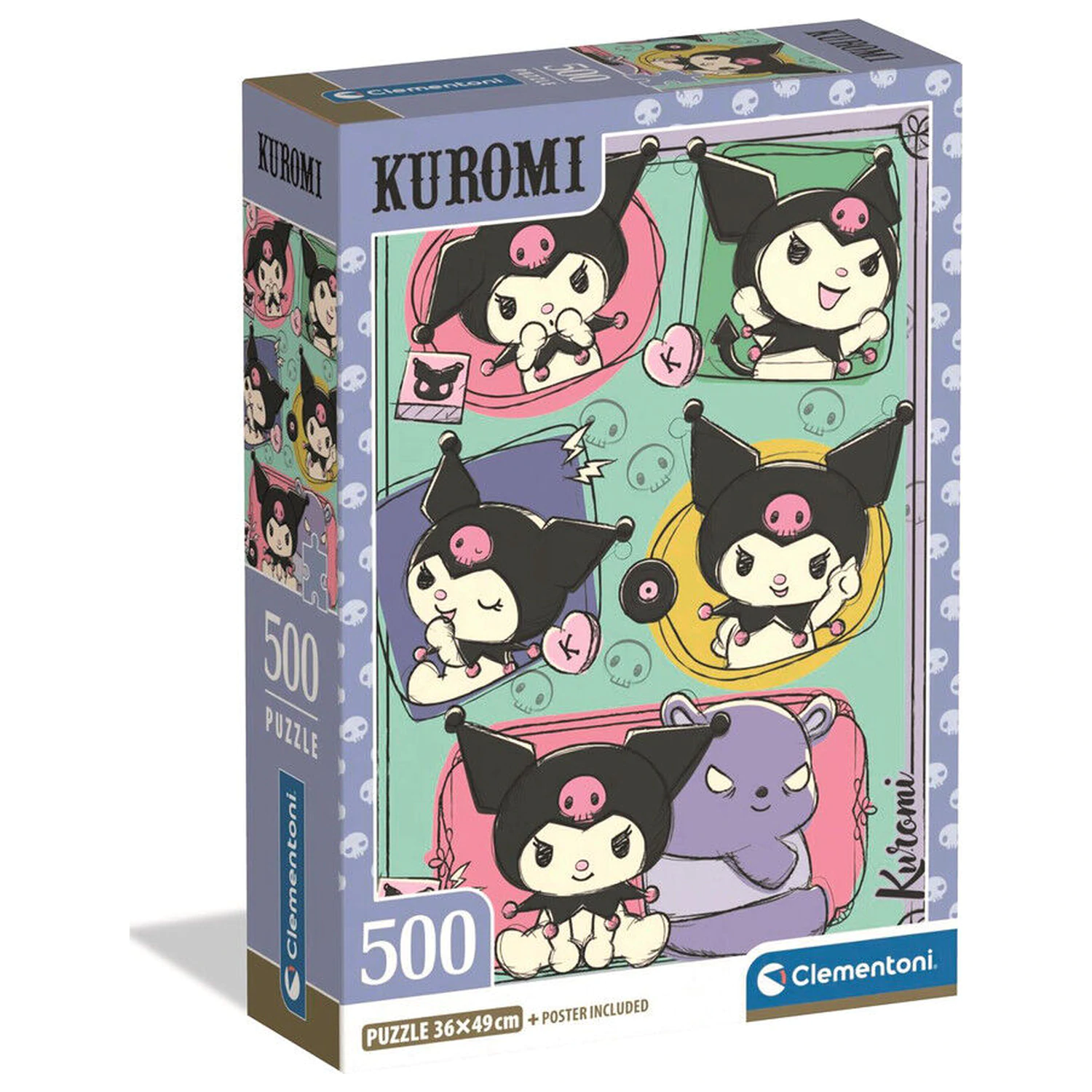 Hello Kitty Kuromi Puzzle 500 Teile Produktfoto