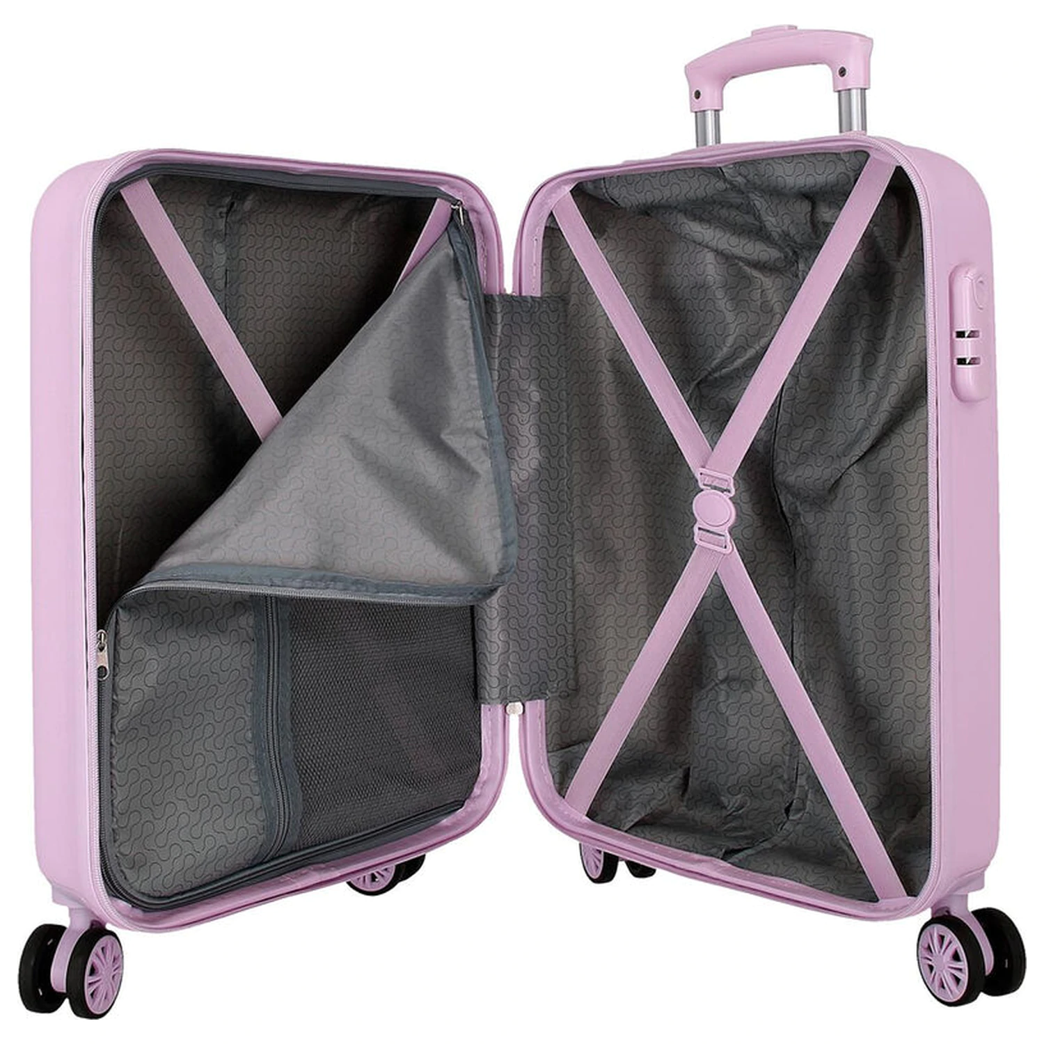 Hello Kitty Kuromi Retropop ABS Trolley-Koffer 55cm Produktfoto