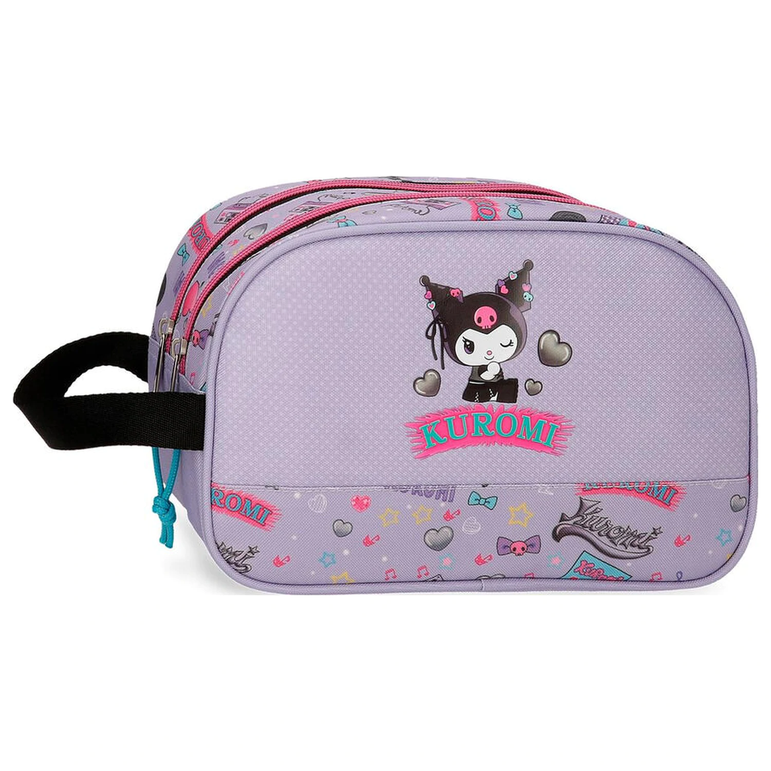 Hello Kitty Kuromi Retropop anpassbarer Kosmetikkoffer Produktfoto