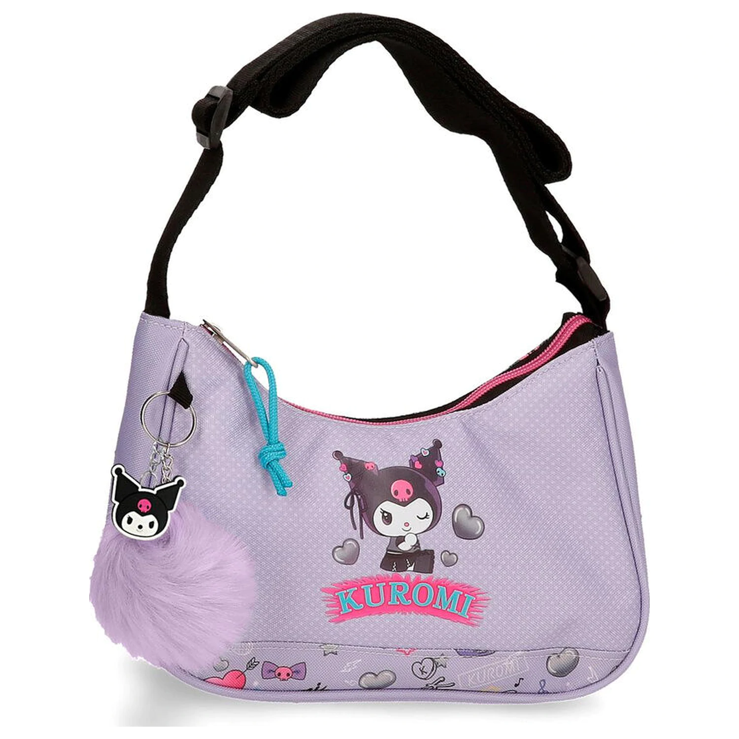 Hello Kitty Kuromi Retropop Schultertasche Produktfoto