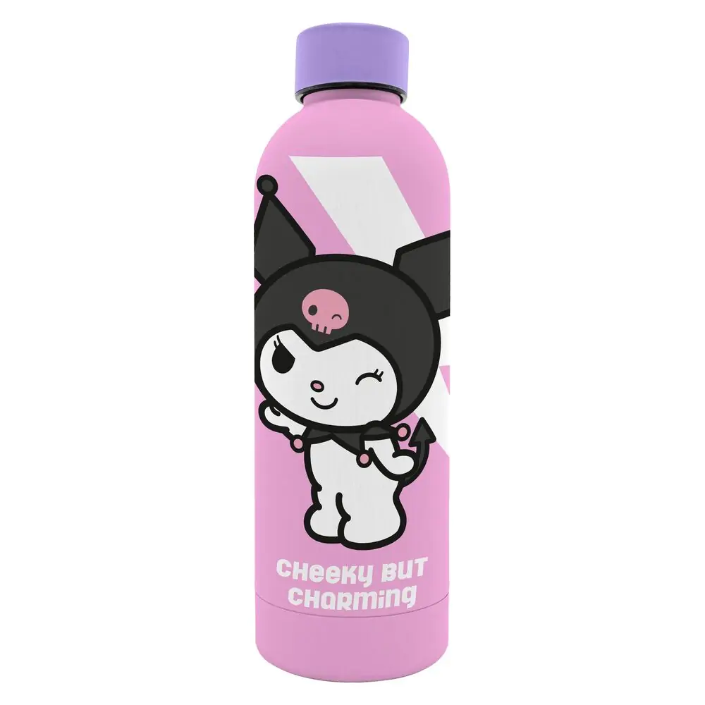 Hello Kitty Kuromi Edelstahl Flasche 800ml Produktfoto