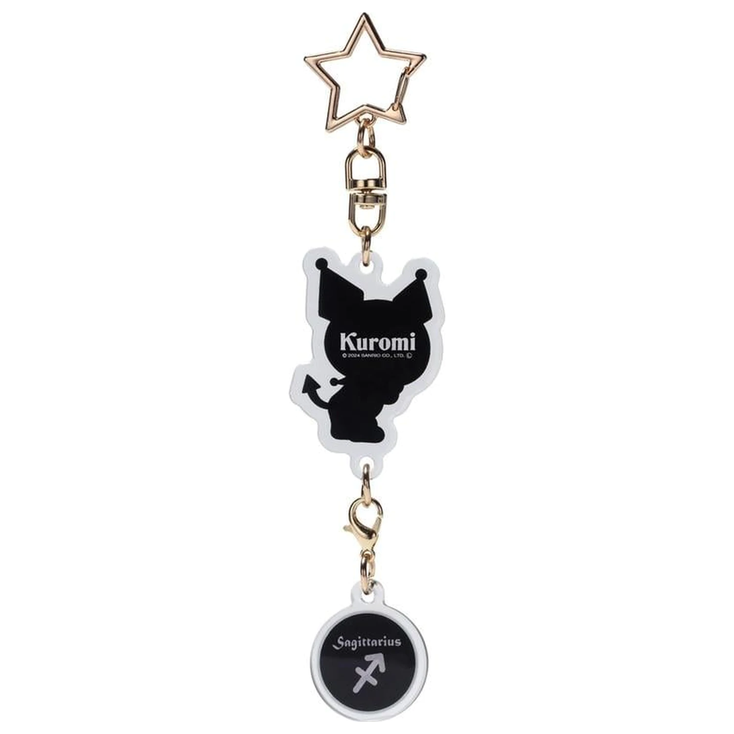 Hello Kitty Kuromi Sagittarius Sternzeichen Symbol Schlüsselanhänger Produktfoto