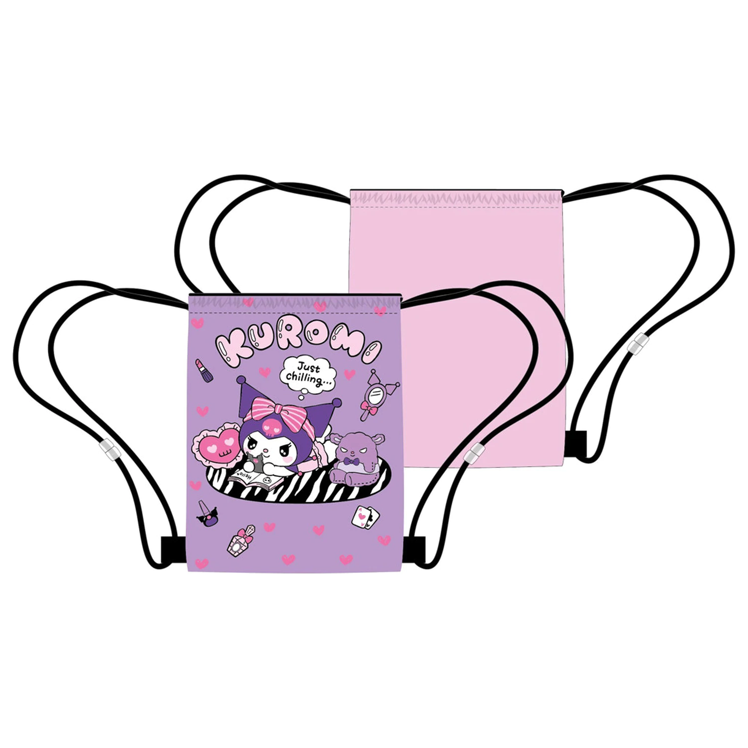 Hello Kitty Kuromi Sporttasche, Gymbag 40 cm Produktfoto