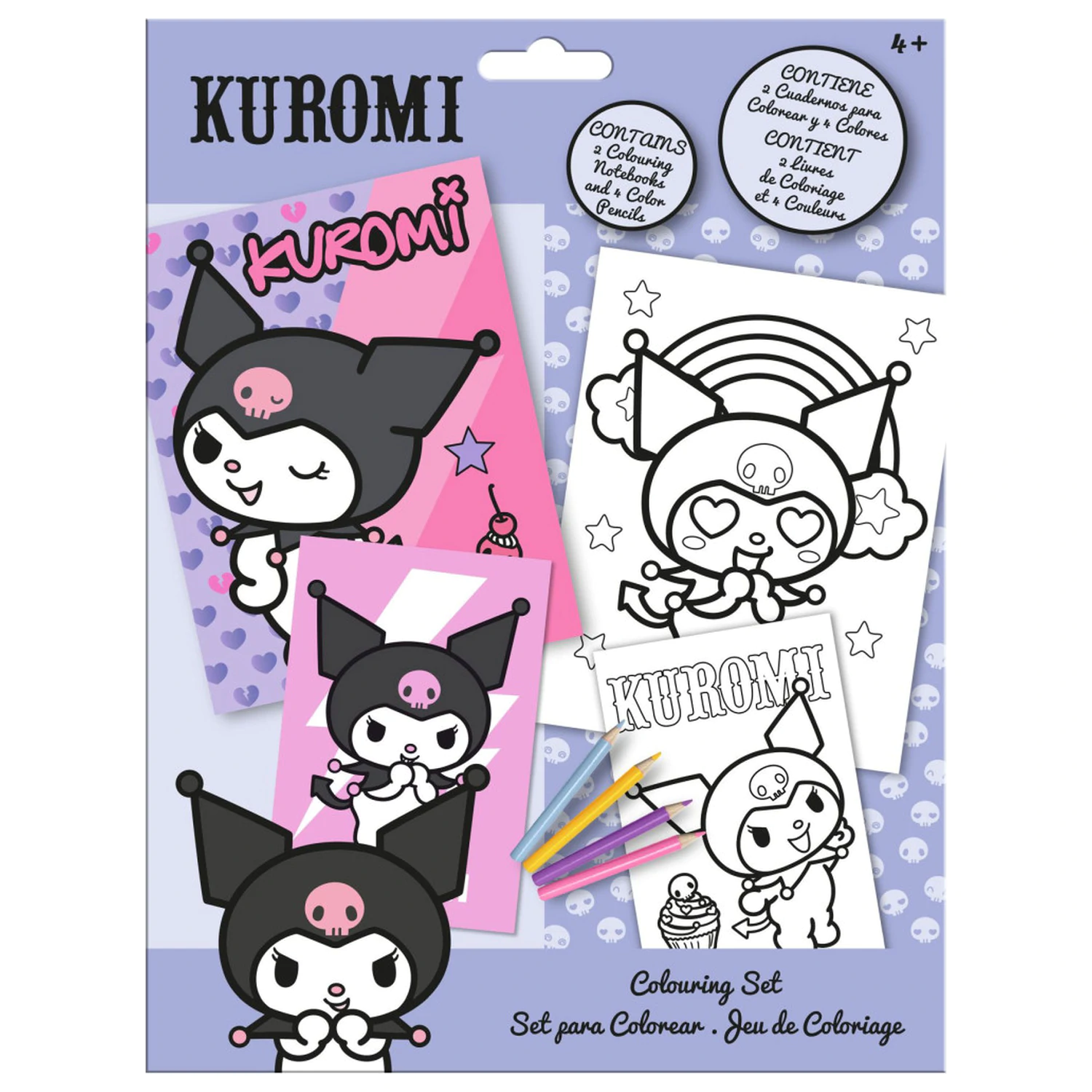 Hello Kitty Kuromi Malset Produktfoto