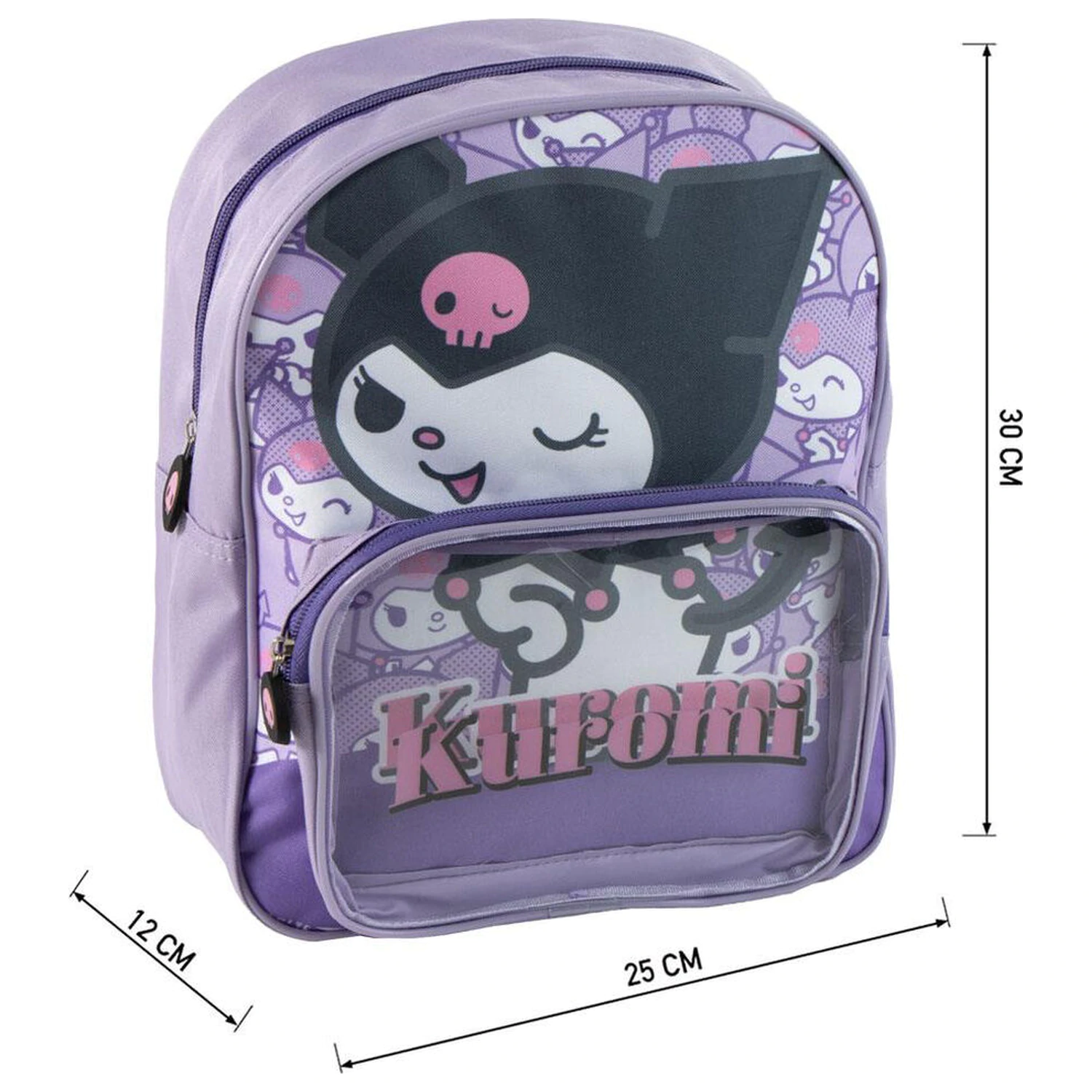 Hello Kitty Kuromi Rucksack 30cm Produktfoto