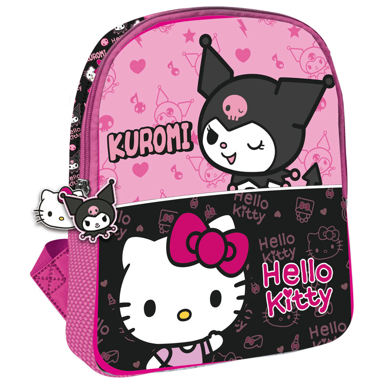 Hello Kitty & Kuromi Rucksack 30 cm Produktfoto
