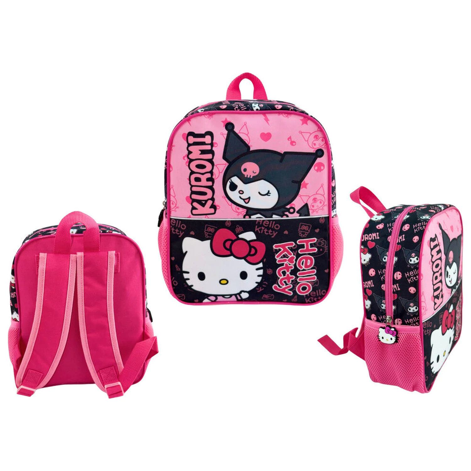 Hello Kitty & Kuromi Rucksack 30 cm Produktfoto