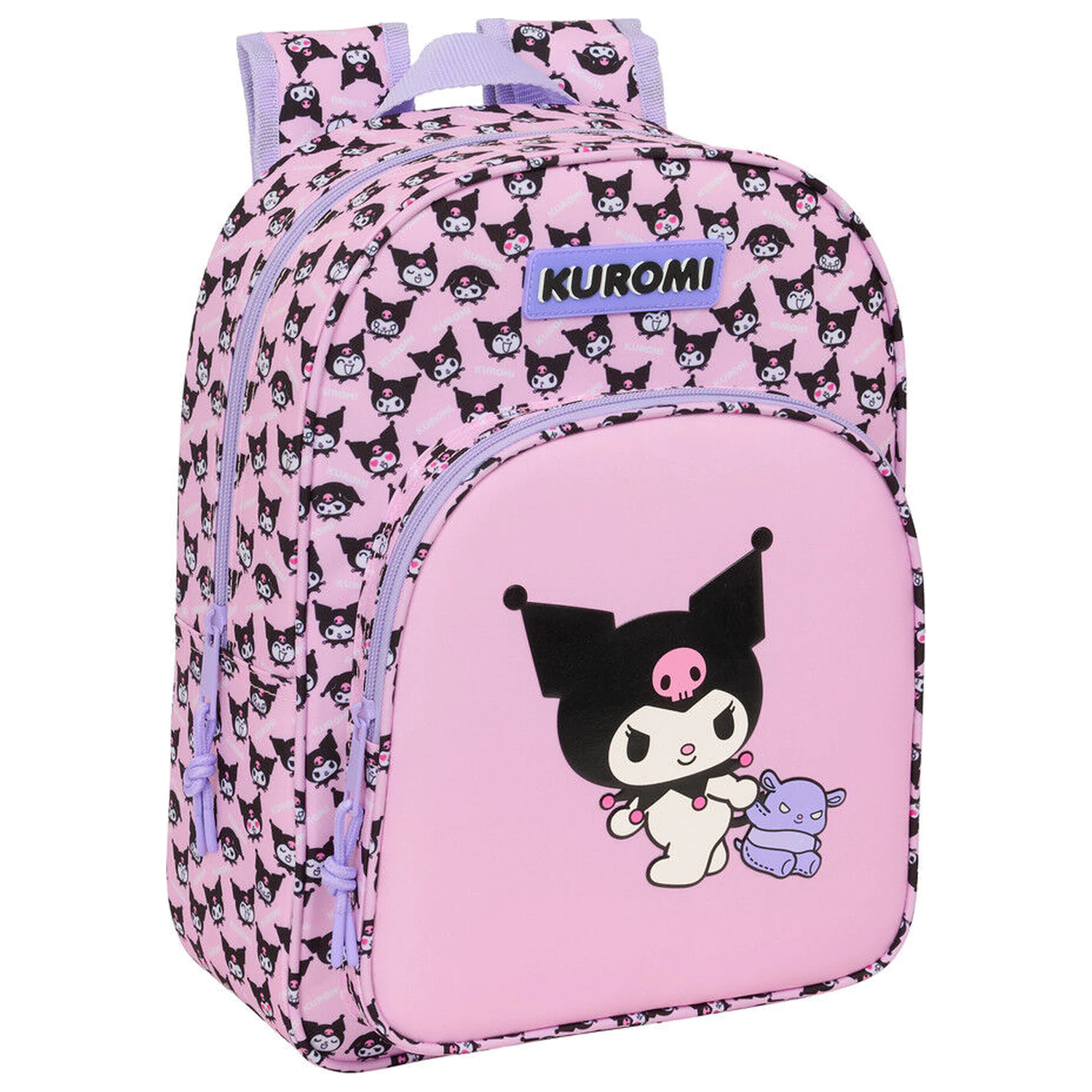 Hello Kitty Kuromi anpassbarer Rucksack 34 cm Produktfoto