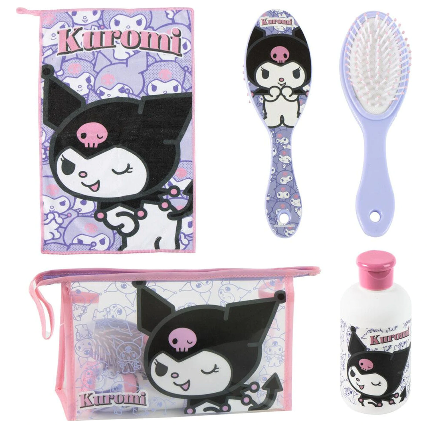Hello Kitty Kuromi Kulturbeutel-Set Produktfoto