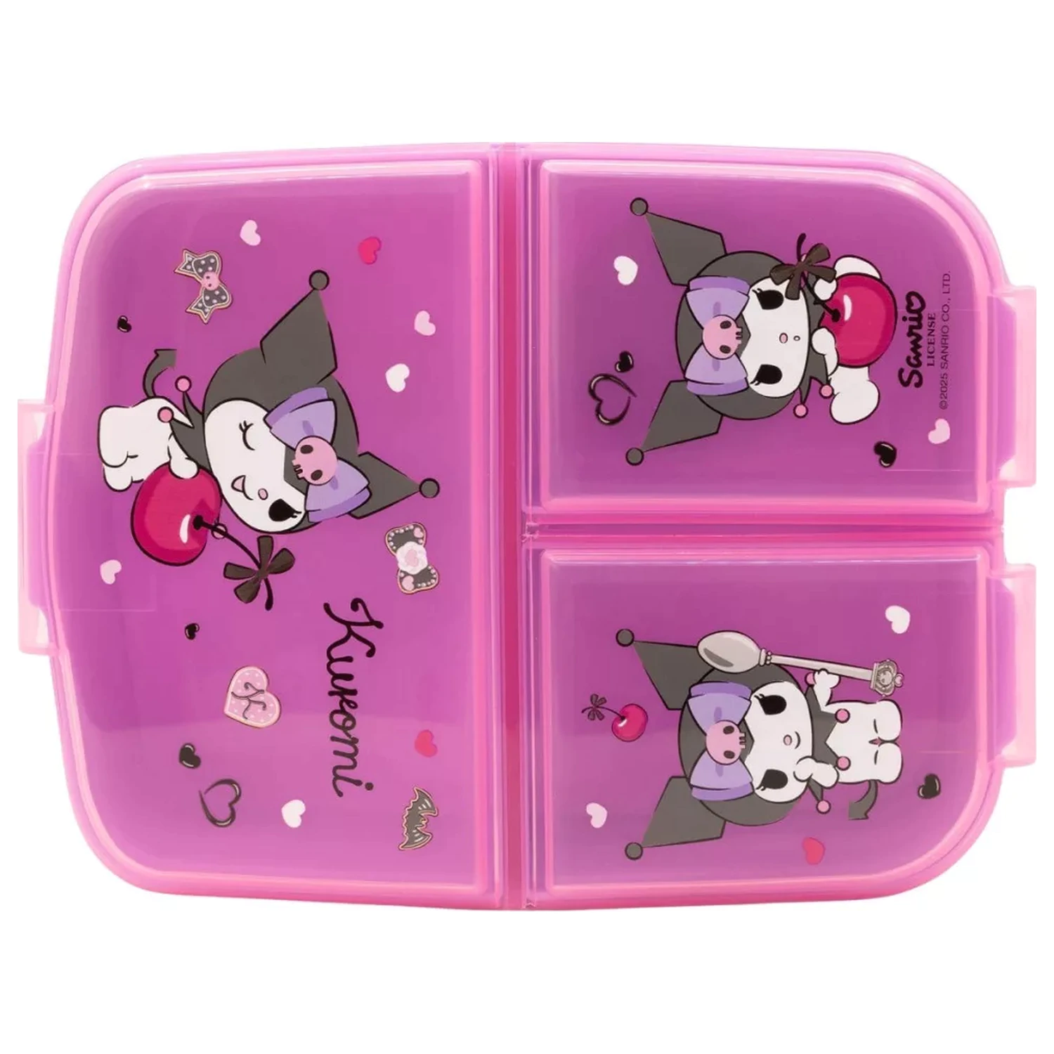 Hello Kitty Kuromi Lunchbox mit mehreren Fächern, Sandwichbox Produktfoto