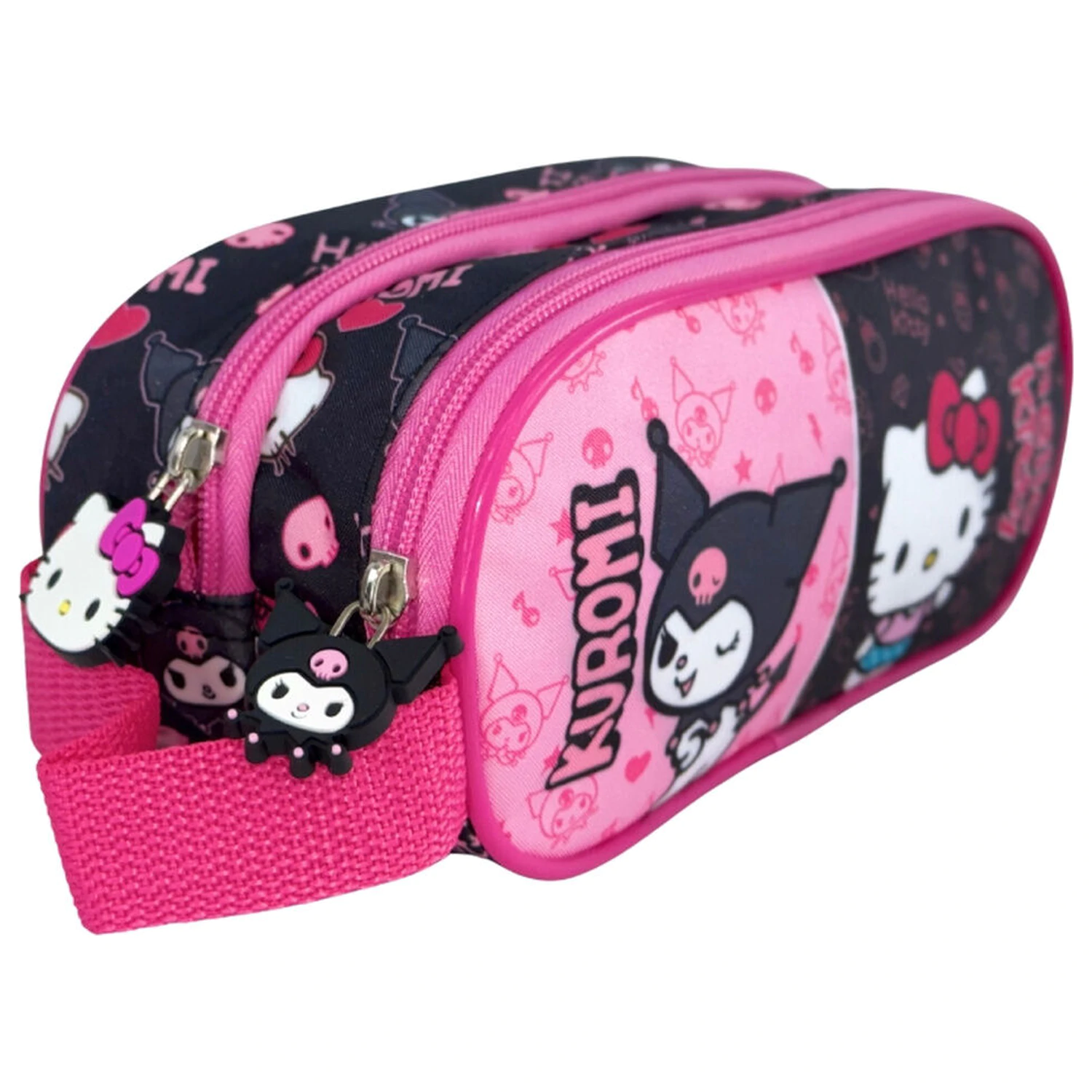 Hello Kitty & Kuromi Federmäppchen Produktfoto
