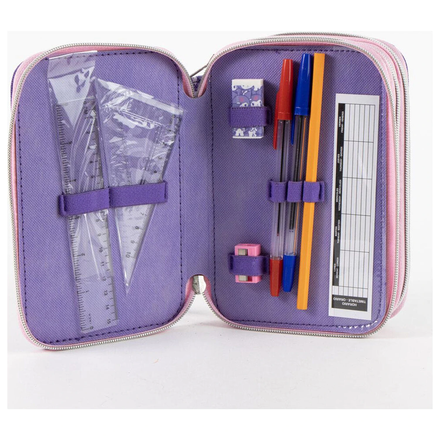 Hello Kitty Kuromi Dreifach-Mäppchen Produktfoto