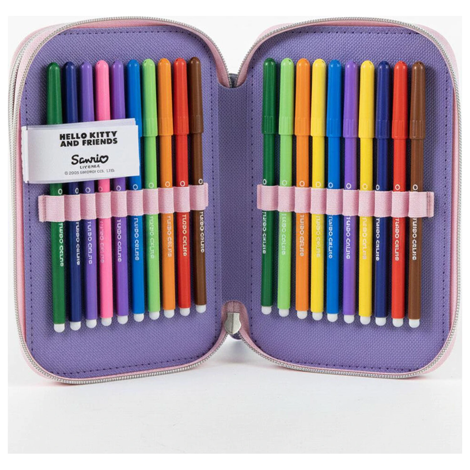 Hello Kitty Kuromi Dreifach-Mäppchen Produktfoto