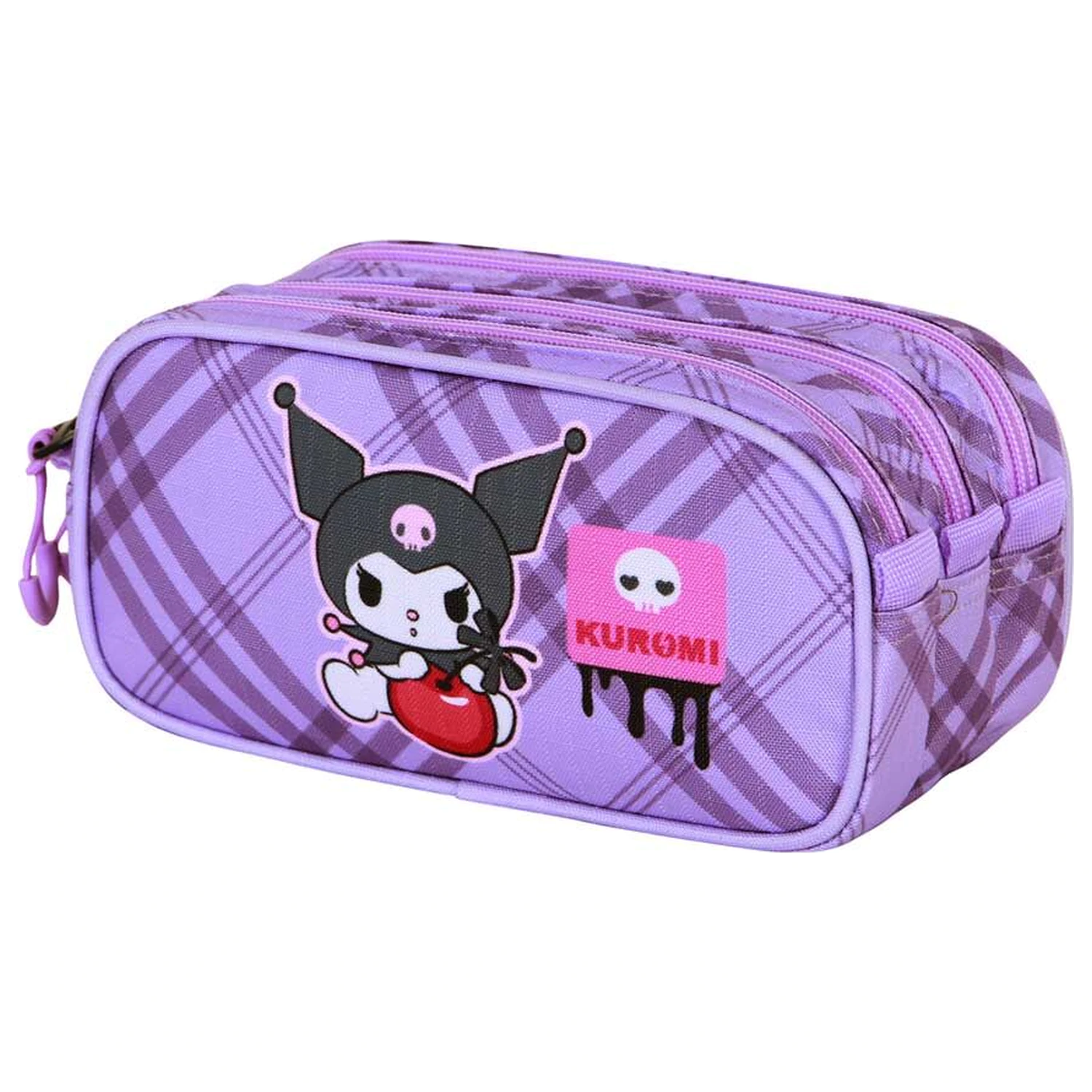 Hello Kitty Kuromi Dreifach-Mäppchen Produktfoto