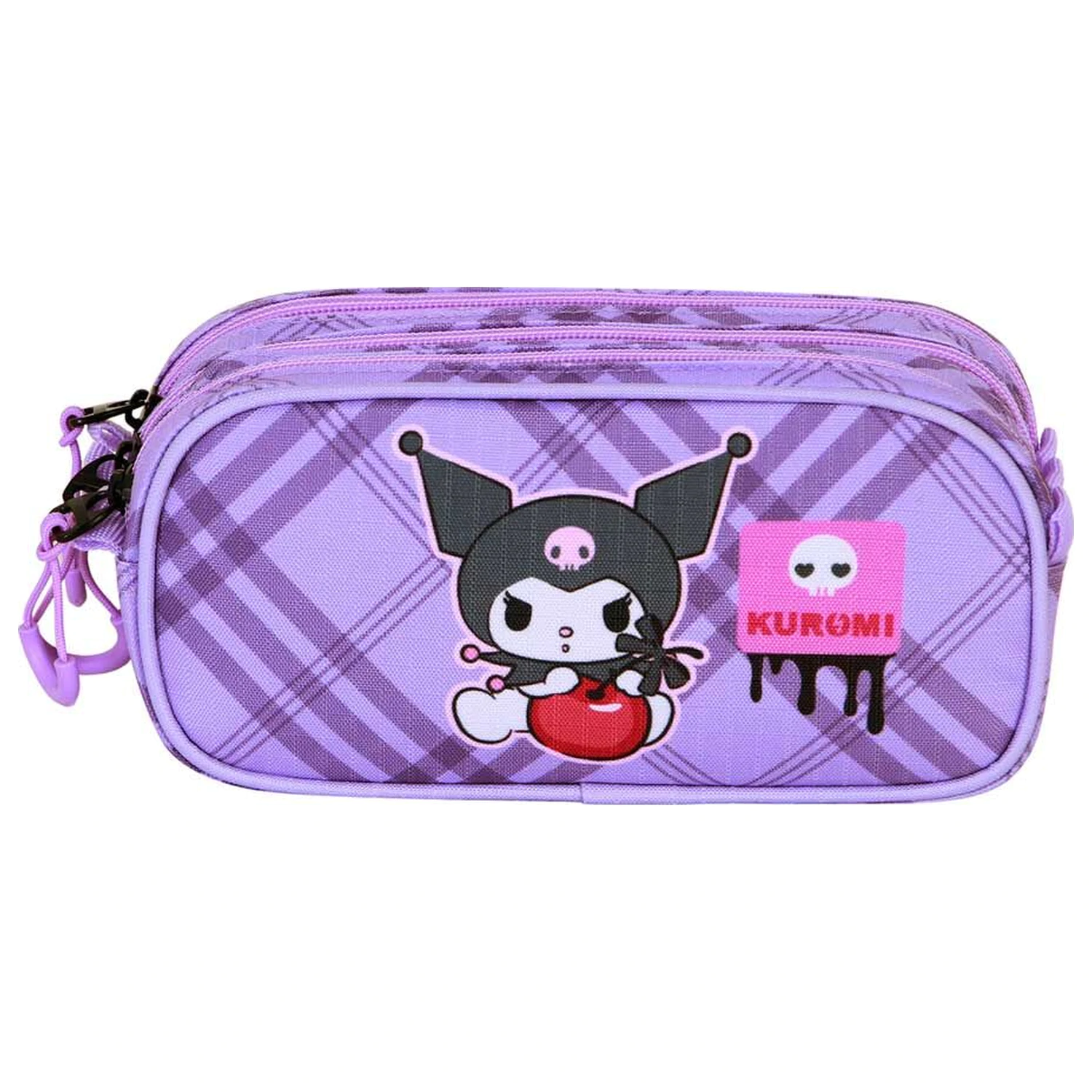 Hello Kitty Kuromi Dreifach-Mäppchen Produktfoto