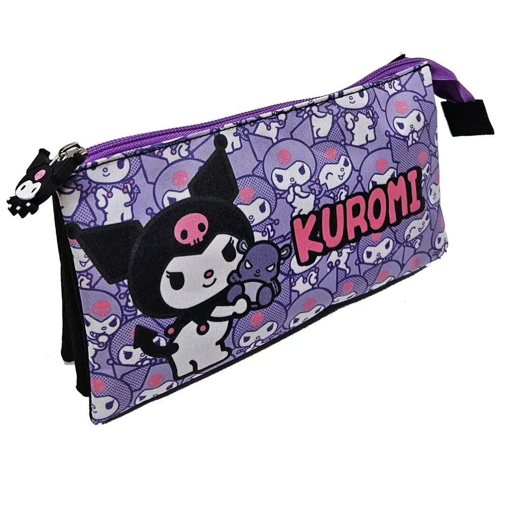 Hello Kitty Kuromi Dreifaches Mäppchen Produktfoto