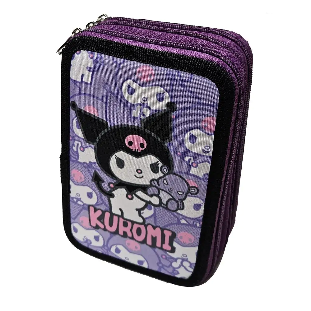 Hello Kitty Kuromi Dreifaches Mäppchen Produktfoto