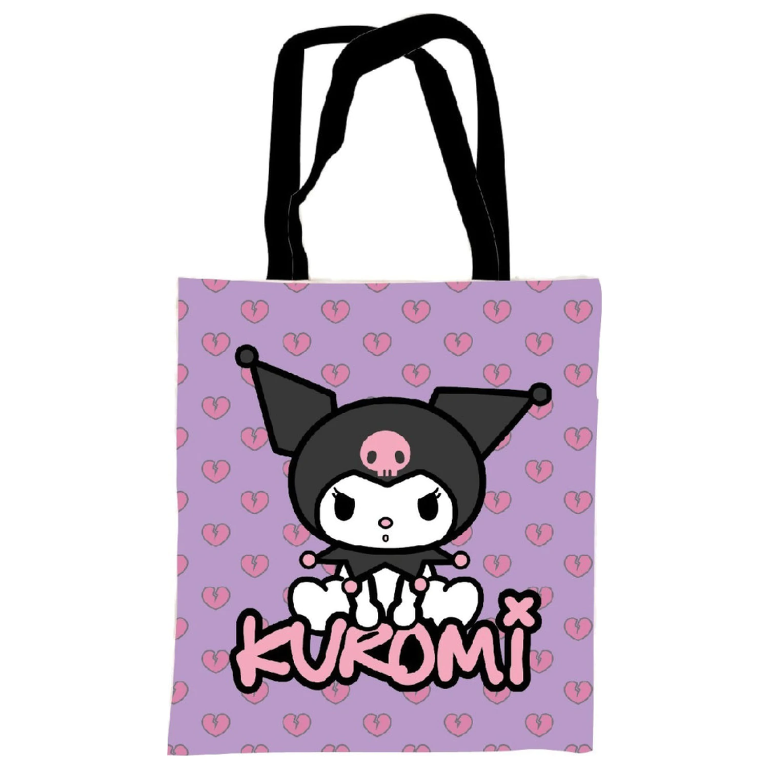 Hello Kitty Kuromi Canvas-Tasche, Einkaufstasche 44 cm Produktfoto