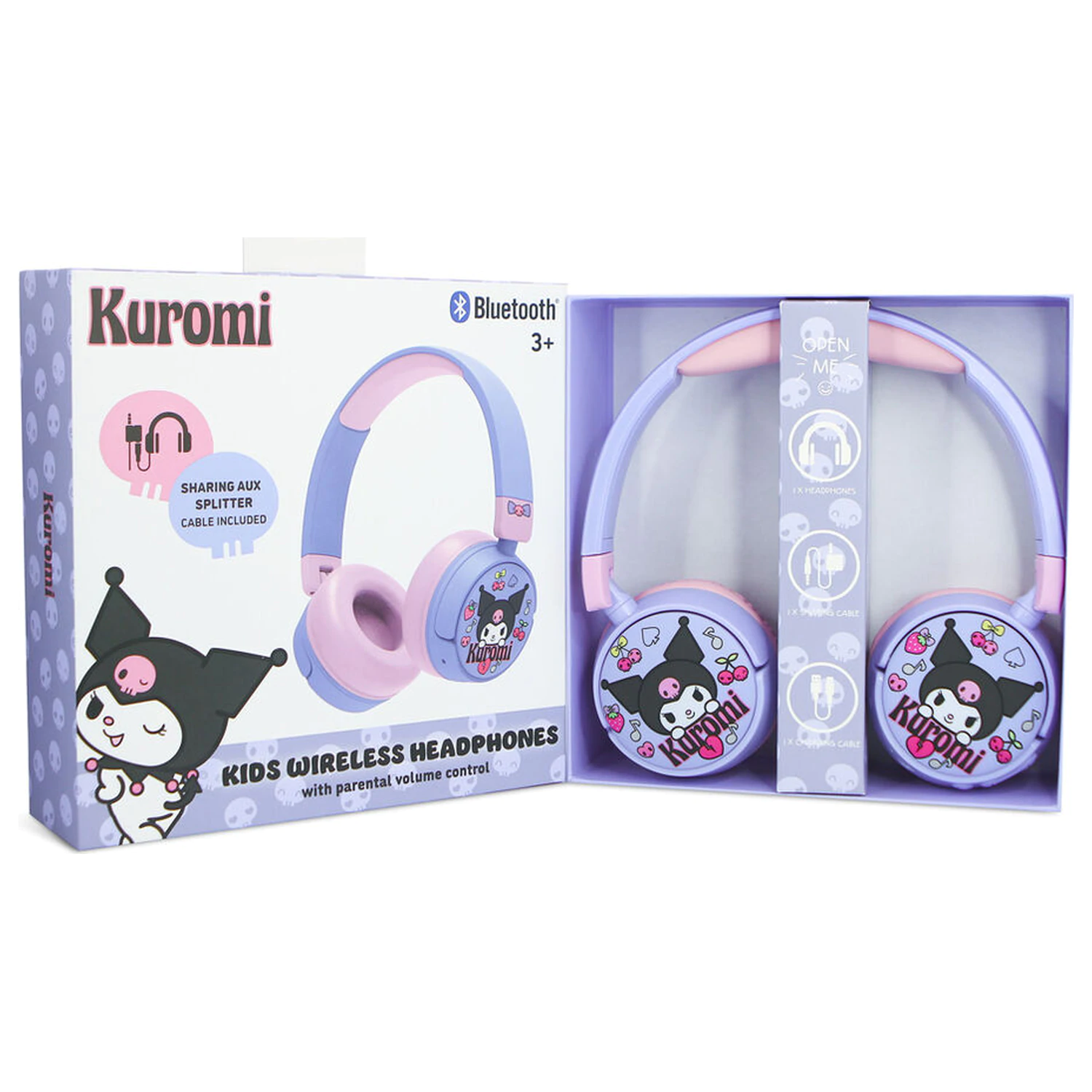 Hello Kitty Kuromi kabellose Kinder Kopfhörer Produktfoto