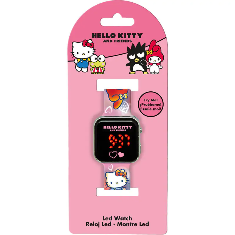 Hello Kitty LED-Armbanduhr Produktfoto