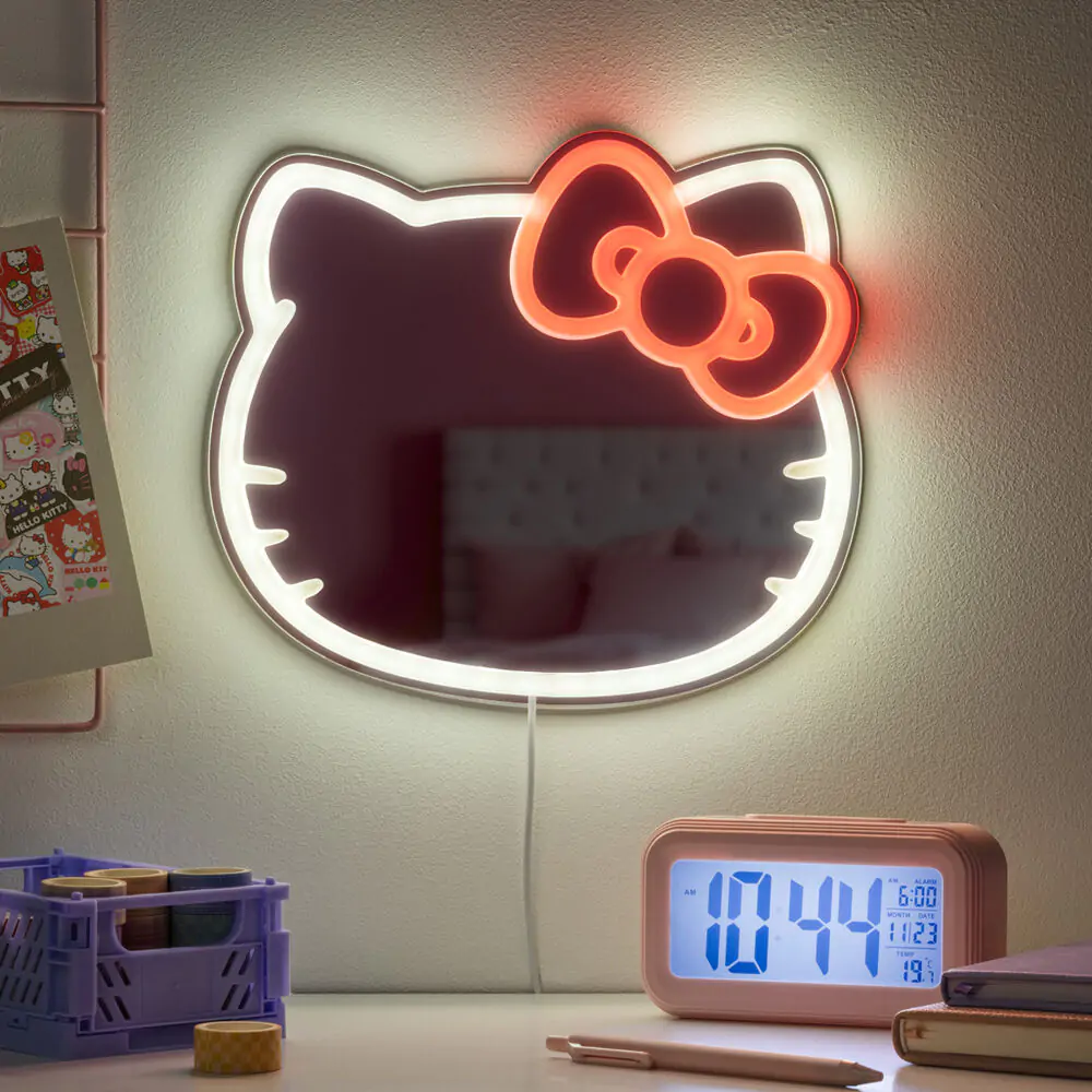 Hello Kitty LED-Spiegel Produktfoto