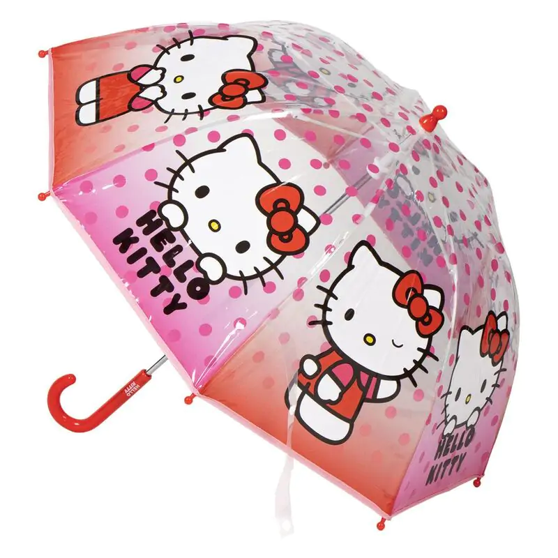 Hello Kitty manueller Regenschirm Produktfoto