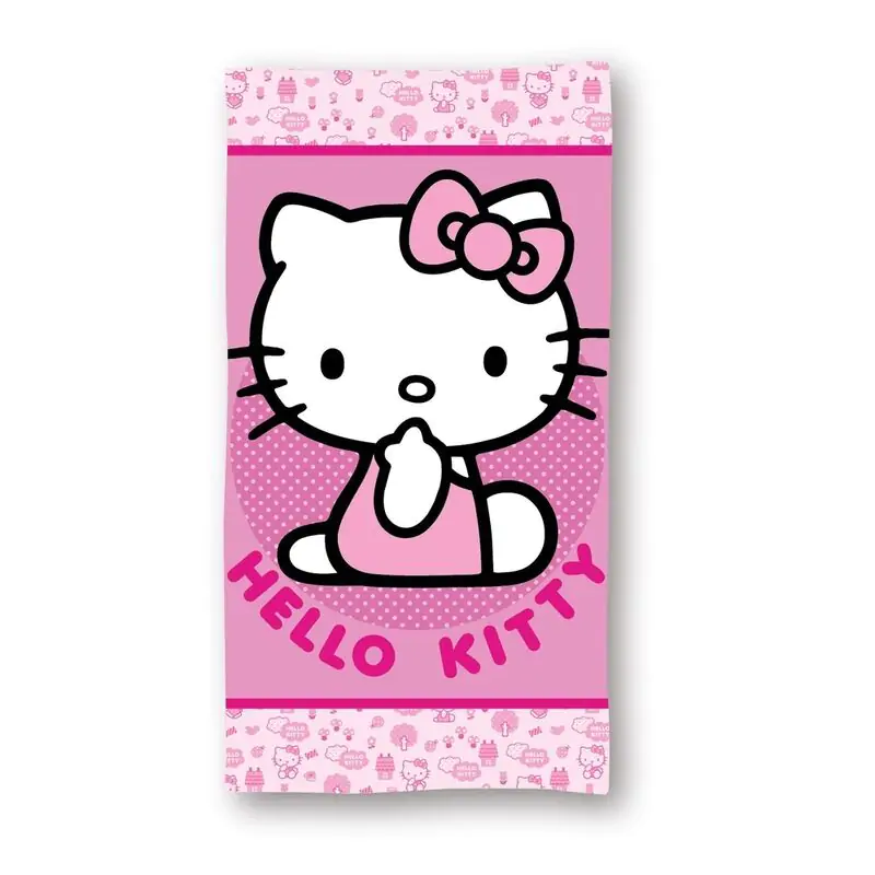 Hello Kitty Microfaser Strandtuch Produktfoto
