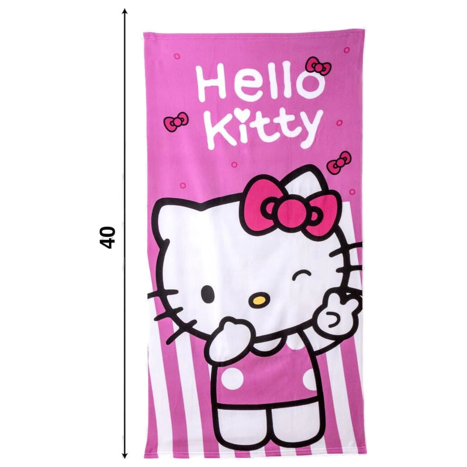 Hello Kitty Mikrofaser-Handtuch Produktfoto