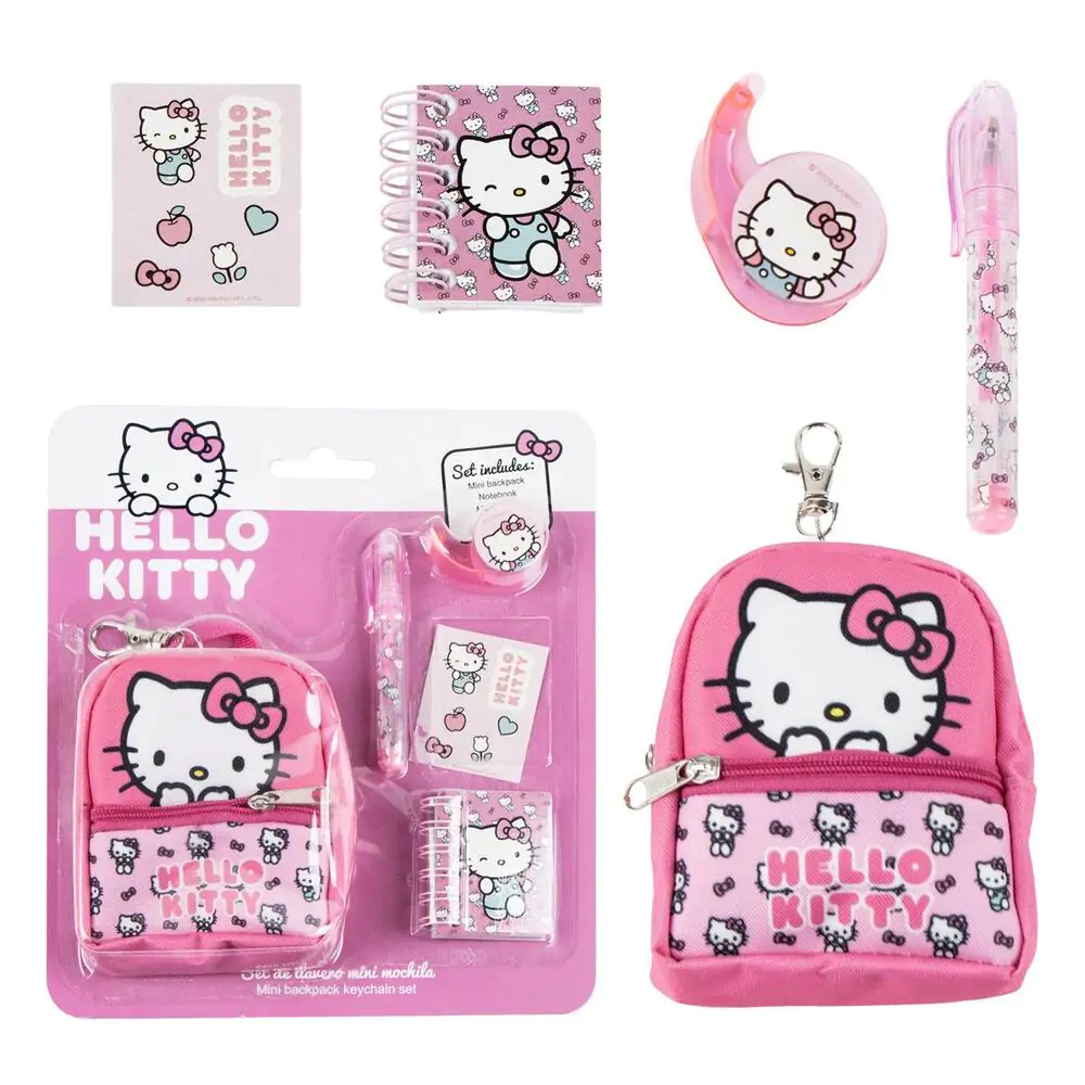 Hello Kitty Mini-Tasche und Schreibwaren-Set Produktfoto