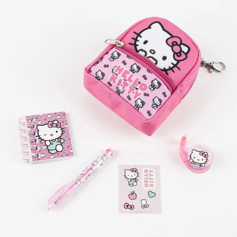Hello Kitty Mini-Tasche und Schreibwaren-Set Produktfoto