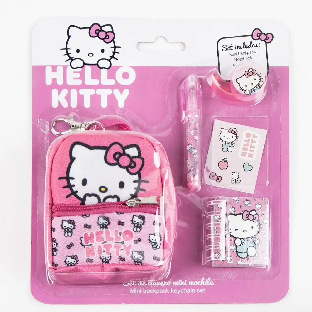 Hello Kitty Mini-Tasche und Schreibwaren-Set Produktfoto