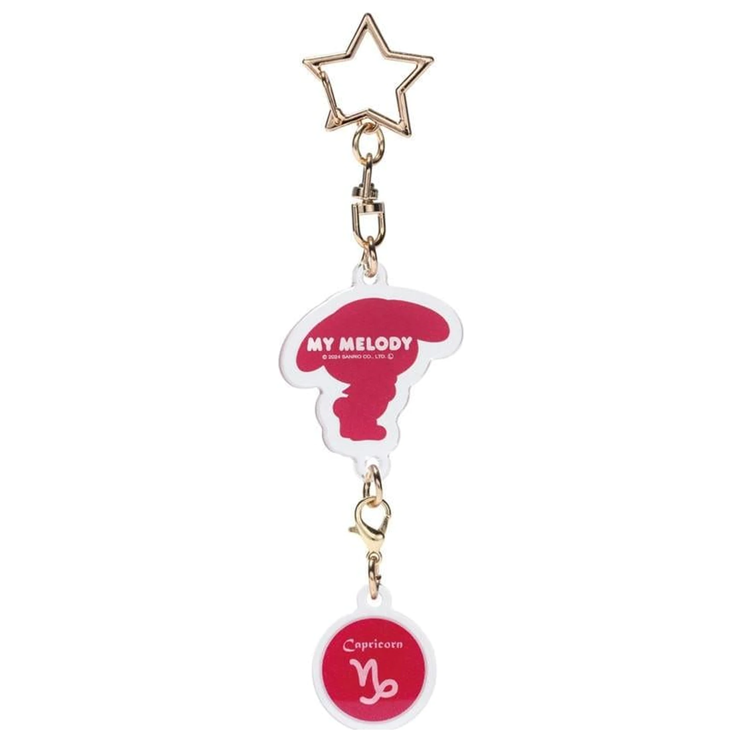 Hello Kitty My Melody Steinbock Astrologisches Symbol Schlüsselanhänger Produktfoto