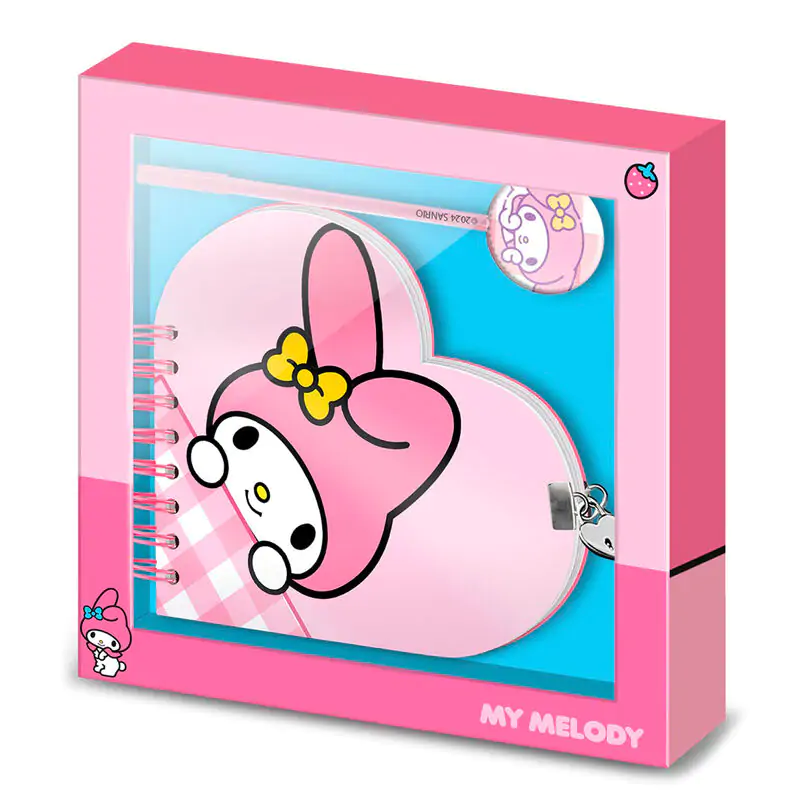 Hello Kitty My Melody Notizbuch- und Stiftpaket termékfotó